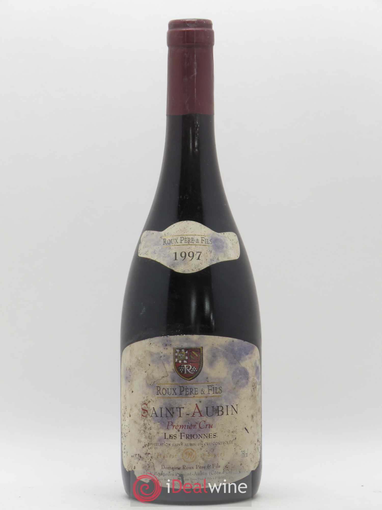 Saint-Aubin 1er Cru Les Frionnes Roux Père et Fils 1997 - Lot de 1 bouteille - 0