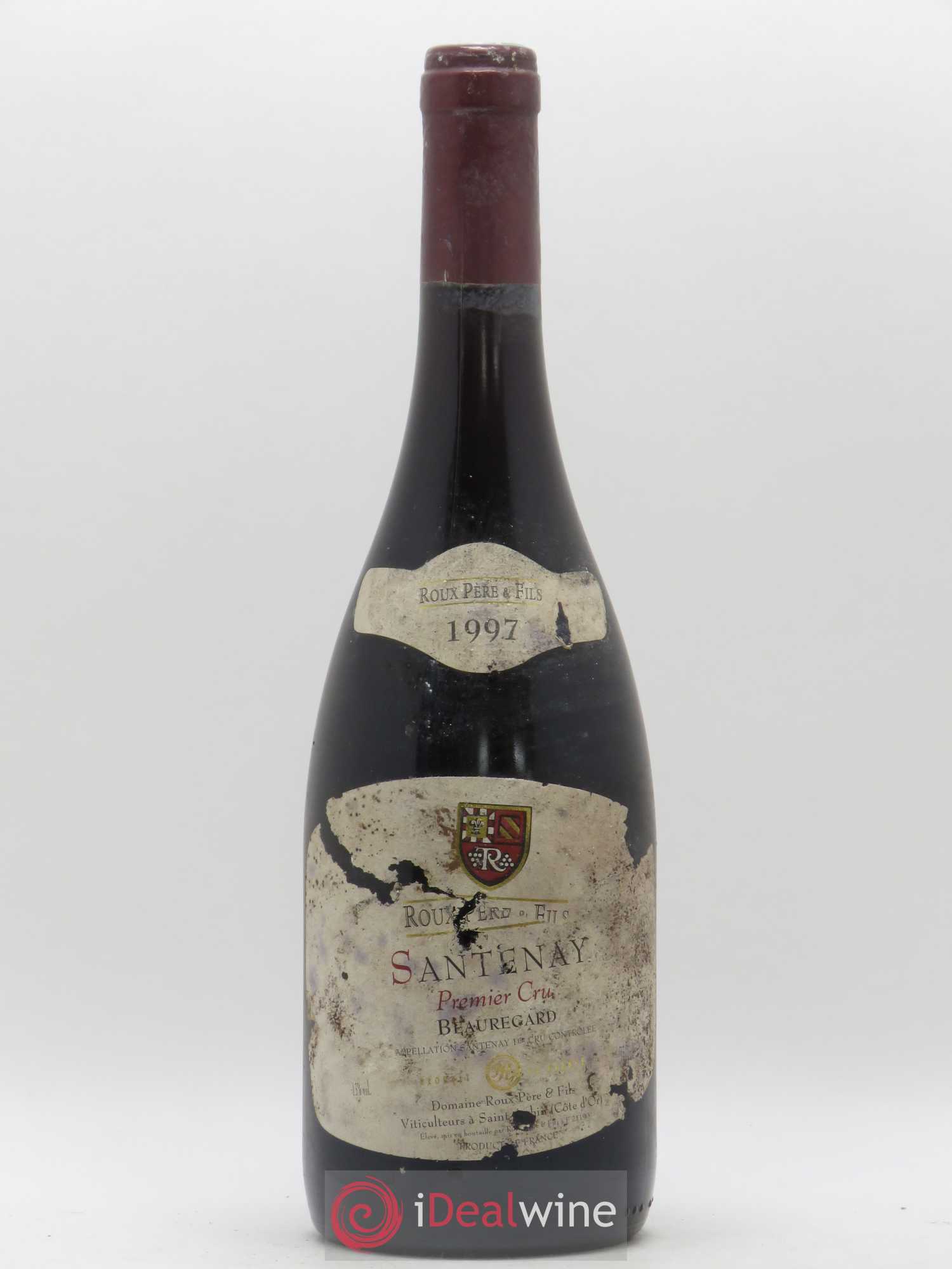 Santenay 1er Cru Beauregard Roux Père et fils 1997 - Lot de 1 bouteille - 0
