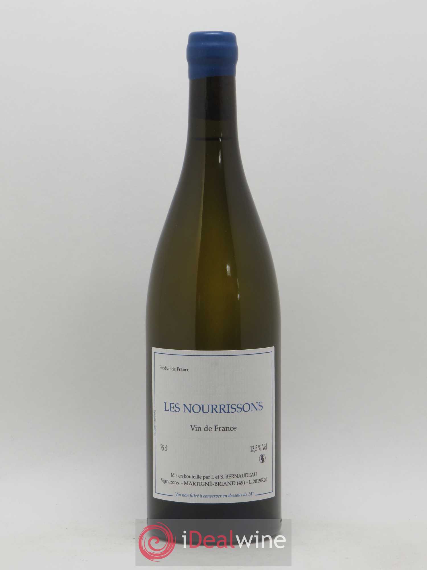 Vin de France Les Nourrissons Stéphane Bernaudeau 2019 - Lot de 1 bouteille - 0