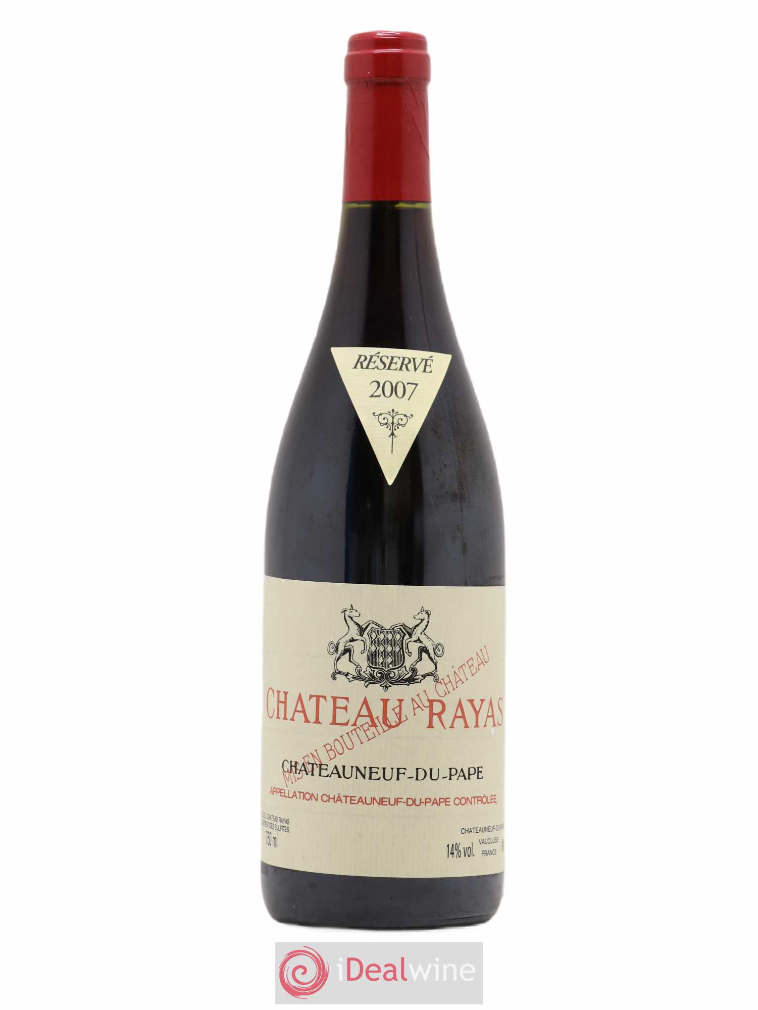 Châteauneuf-du-Pape Château Rayas Emmanuel Reynaud 2007 - Lot de 1 bouteille - 0