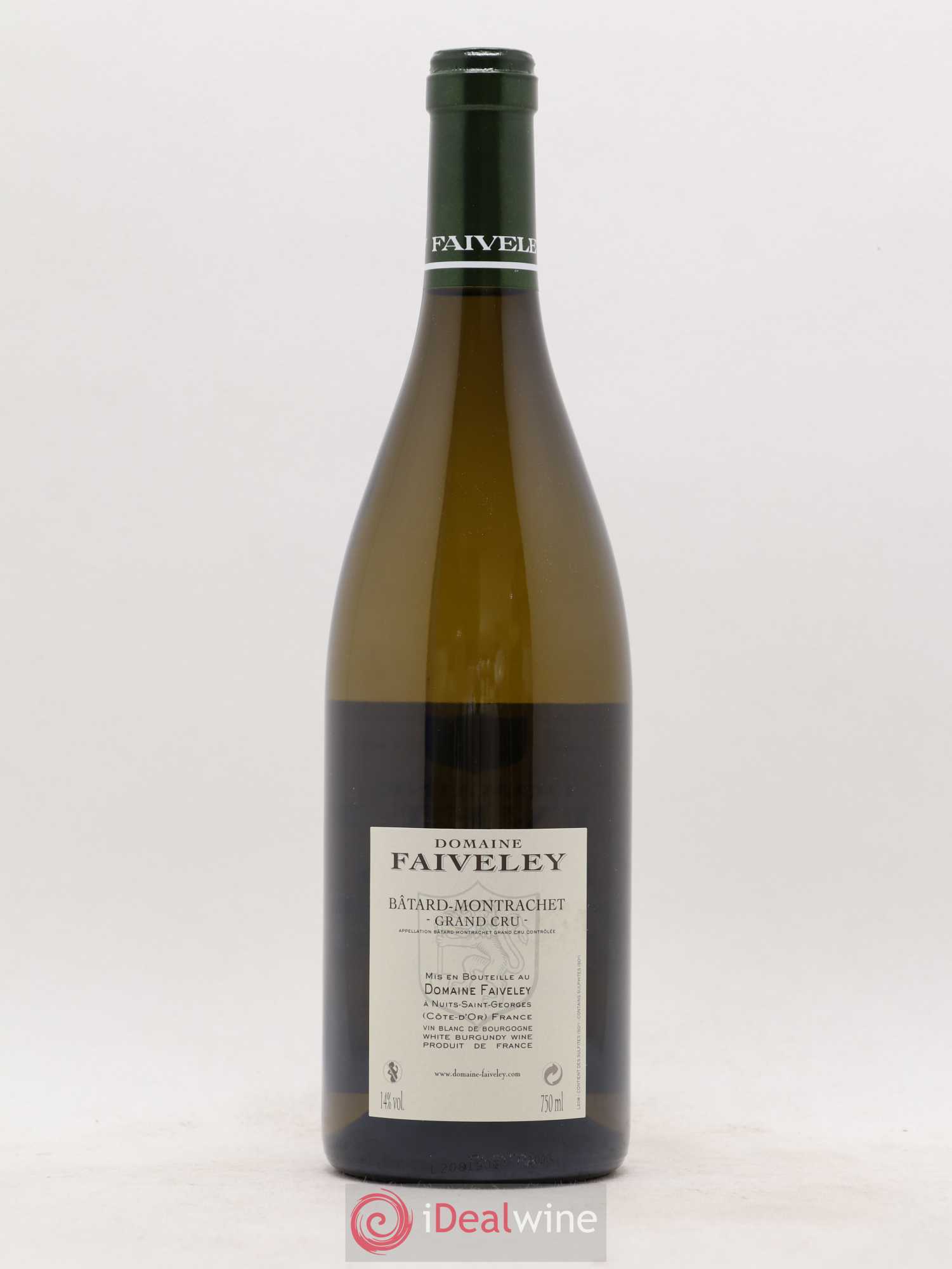 Bâtard-Montrachet Grand Cru Domaine Faiveley 2019 - Lot de 1 bouteille - 1