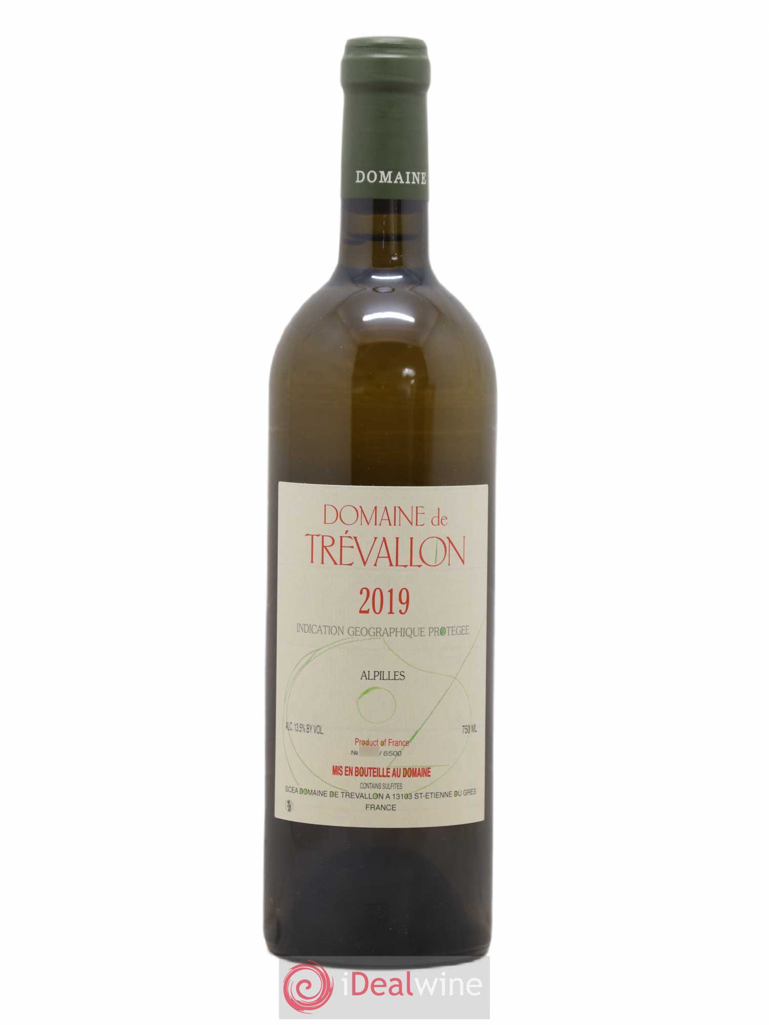 Alpilles Trévallon (Domaine de) Eloi Dürrbach (sans prix de réserve) 2019 - Lot de 1 bouteille - 0