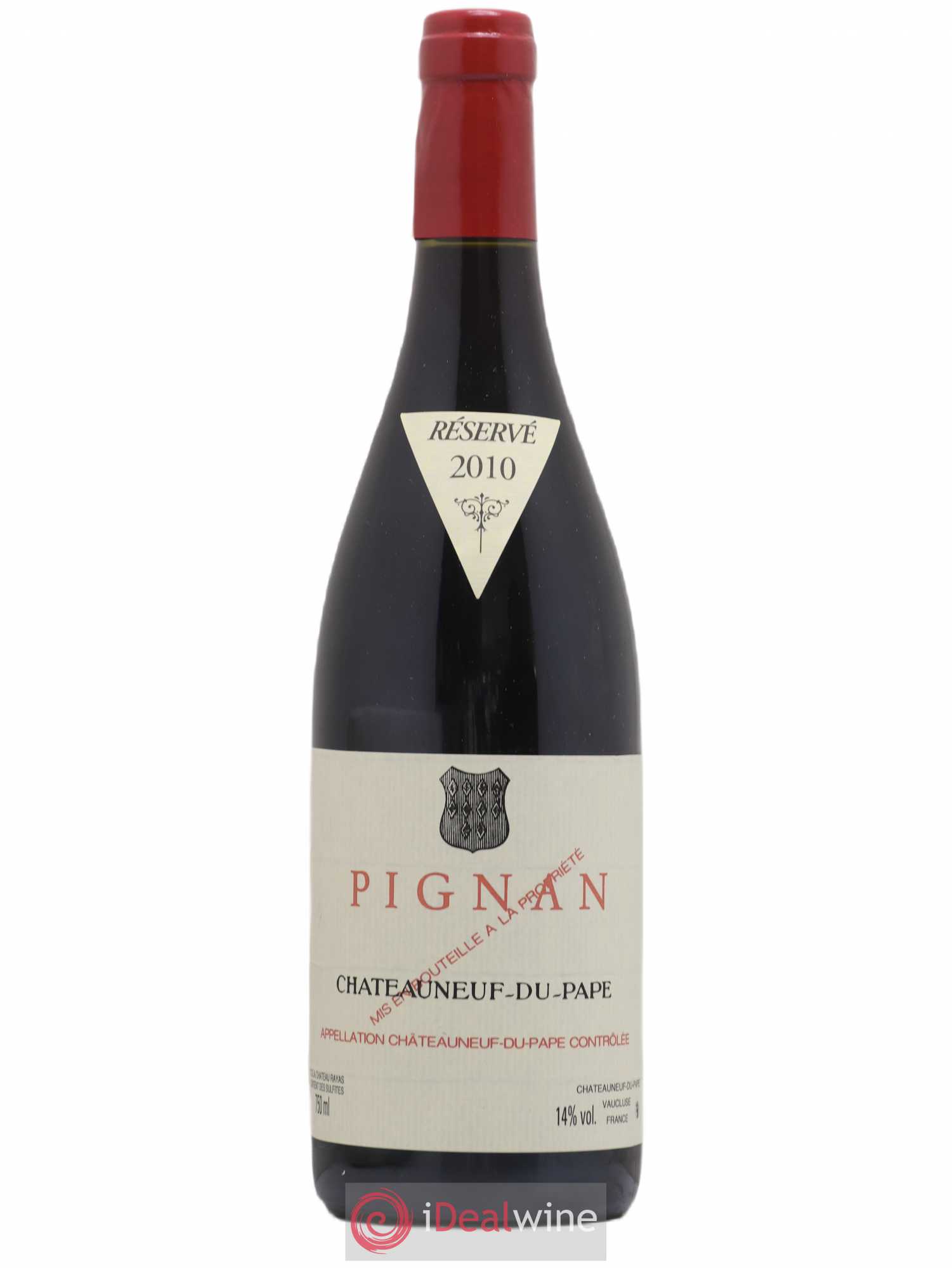 Châteauneuf-du-Pape Pignan Emmanuel Reynaud 2010 - Lot de 1 bouteille - 0