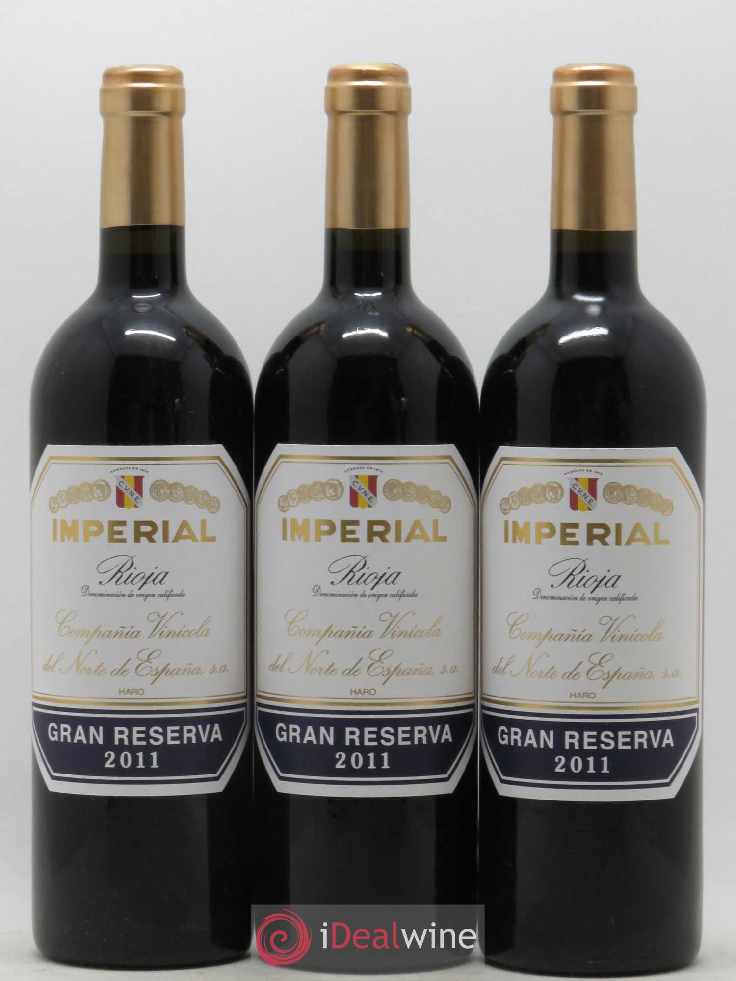 Rioja DOCG Imperial Gran Reserva Compania Vinicola del Norte de Espana 2011 - Lot de 6 bouteilles - 2