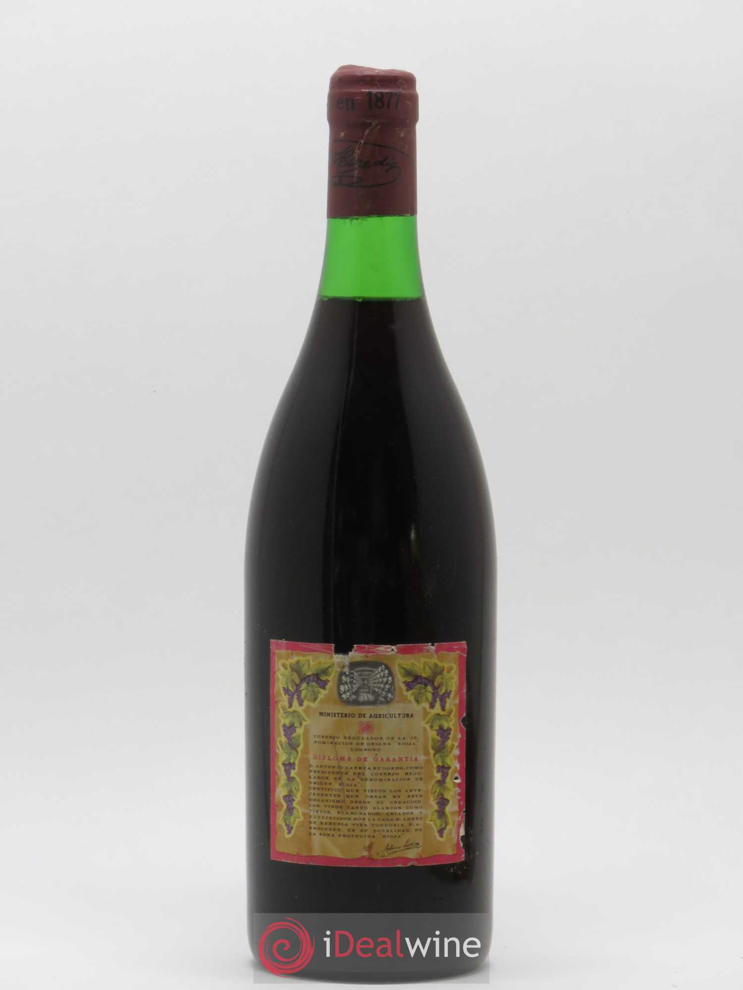 Rioja DOCA Heredia Vina Condonia Bosconia 1970 - Lotto di 1 bottiglia - 1