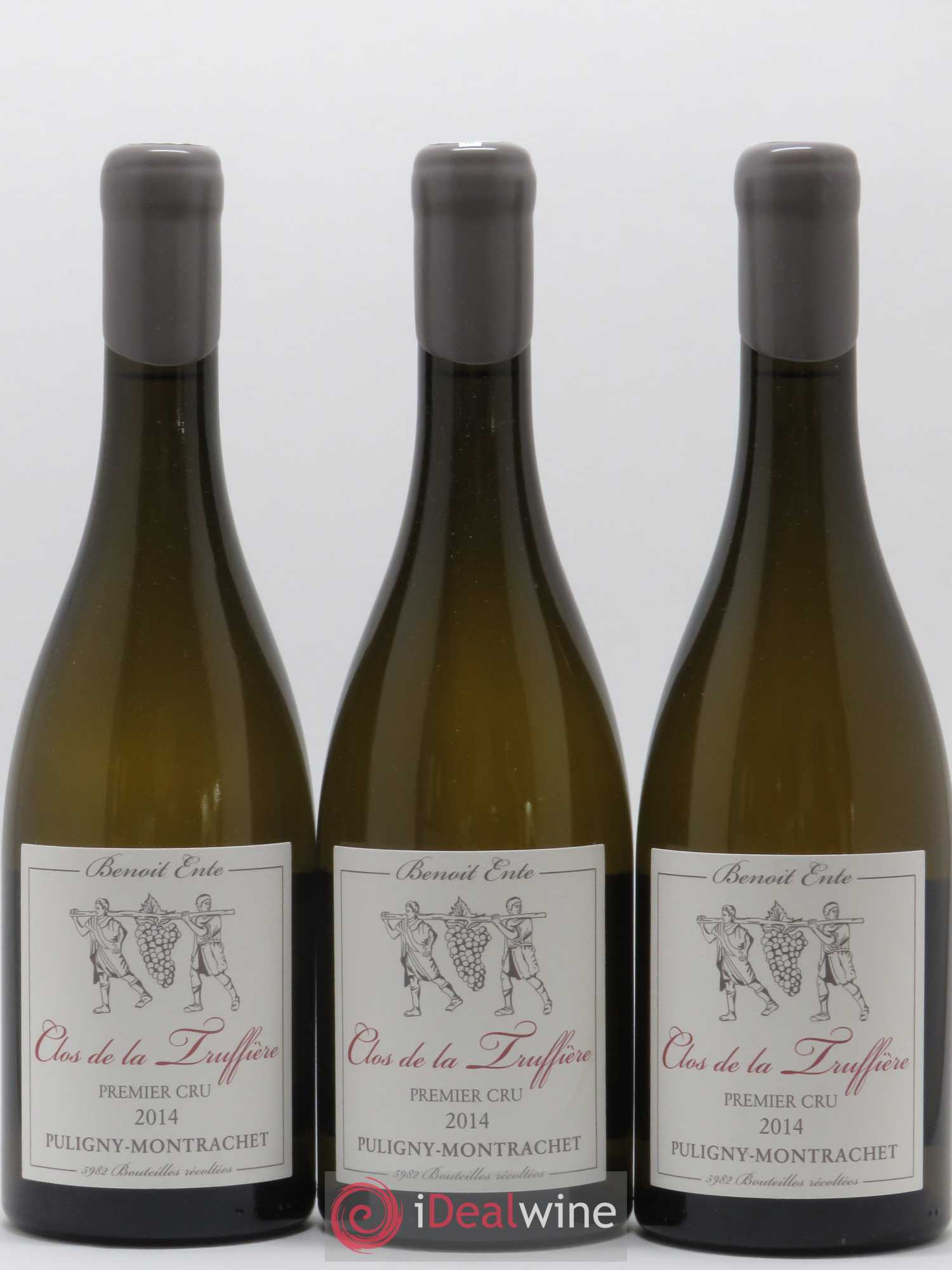 Puligny-Montrachet 1er Cru Clos de la Truffière Benoit Ente 2014 - Lot de 3 bouteilles - 0