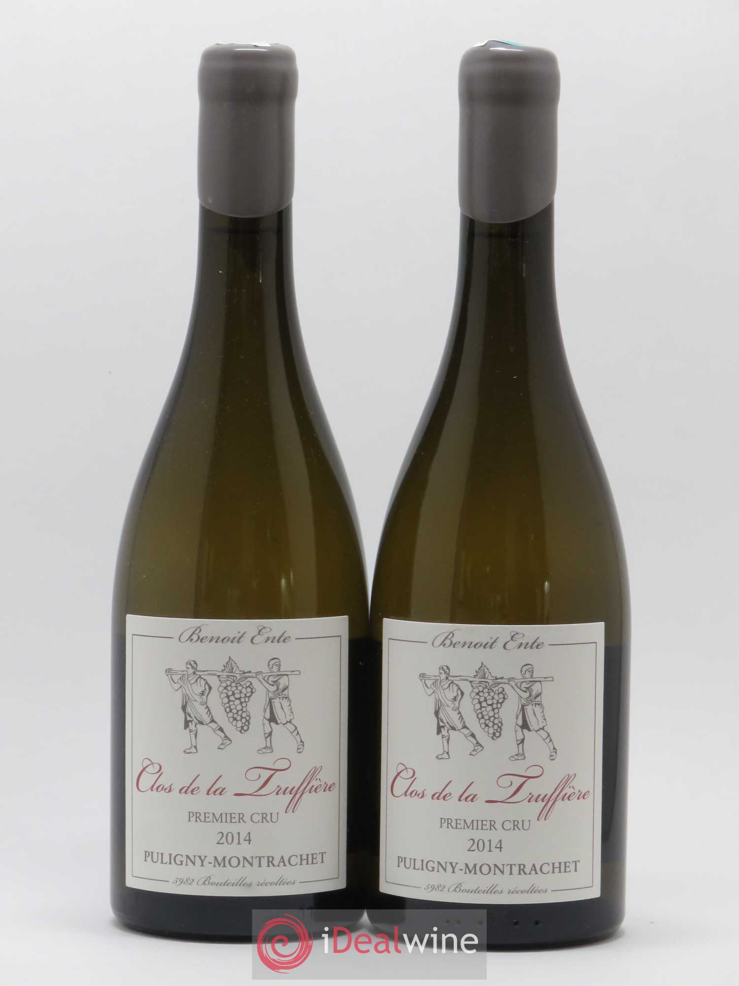 Puligny-Montrachet 1er Cru Clos de la Truffière Benoit Ente 2014 - Lot de 2 bouteilles - 0