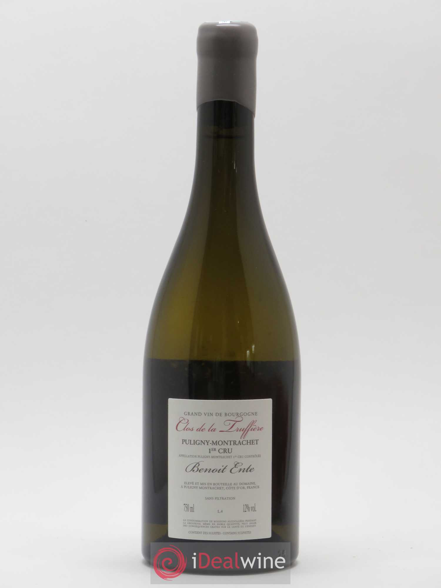 Puligny-Montrachet 1er Cru Clos de la Truffière Benoit Ente 2014 - Lot de 1 bouteille - 1