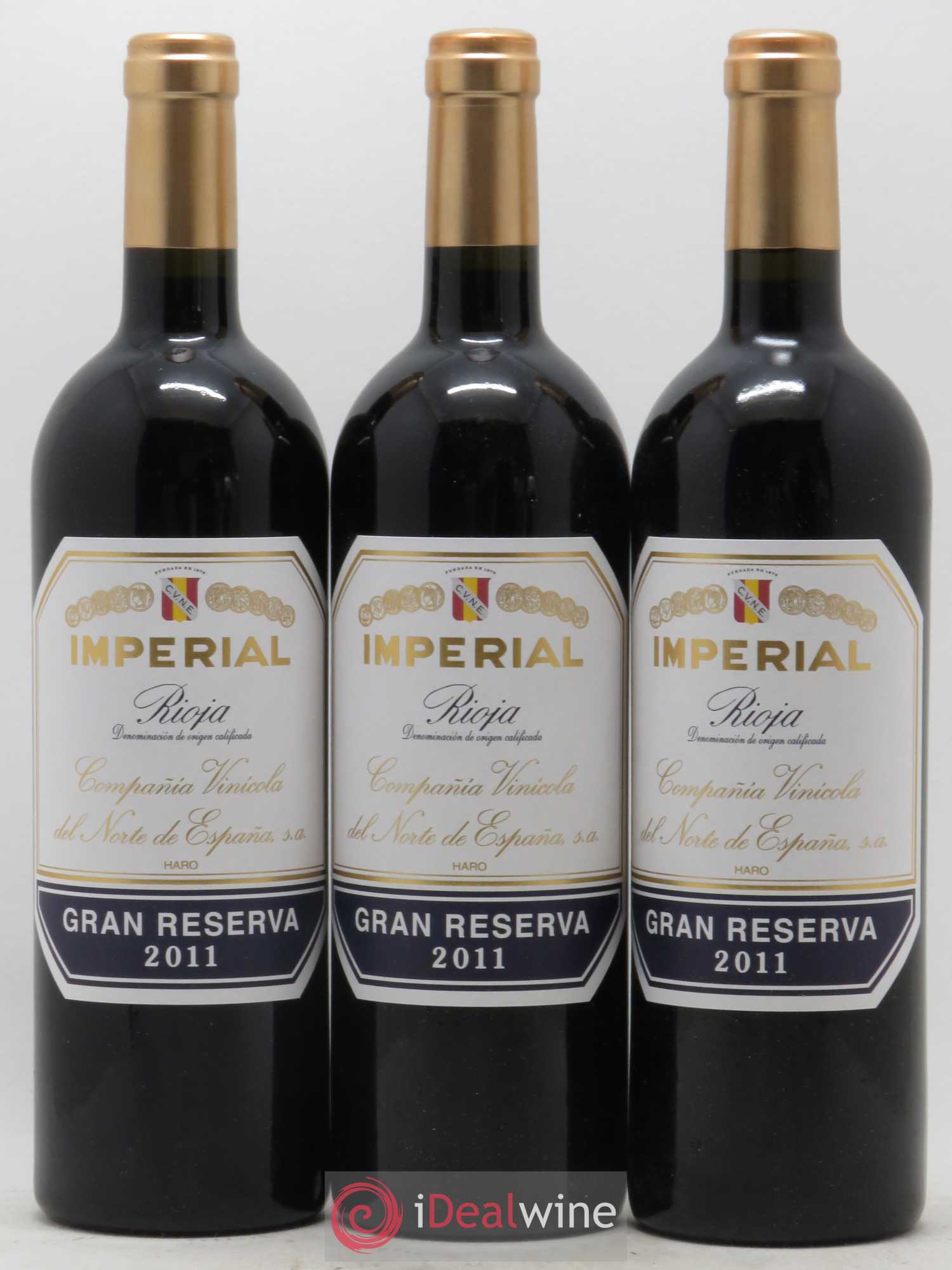 Rioja DOCG Imperial Gran Reserva  Compania Vinicola del Norte de Espana 2011 - Lot de 6 bouteilles - 2