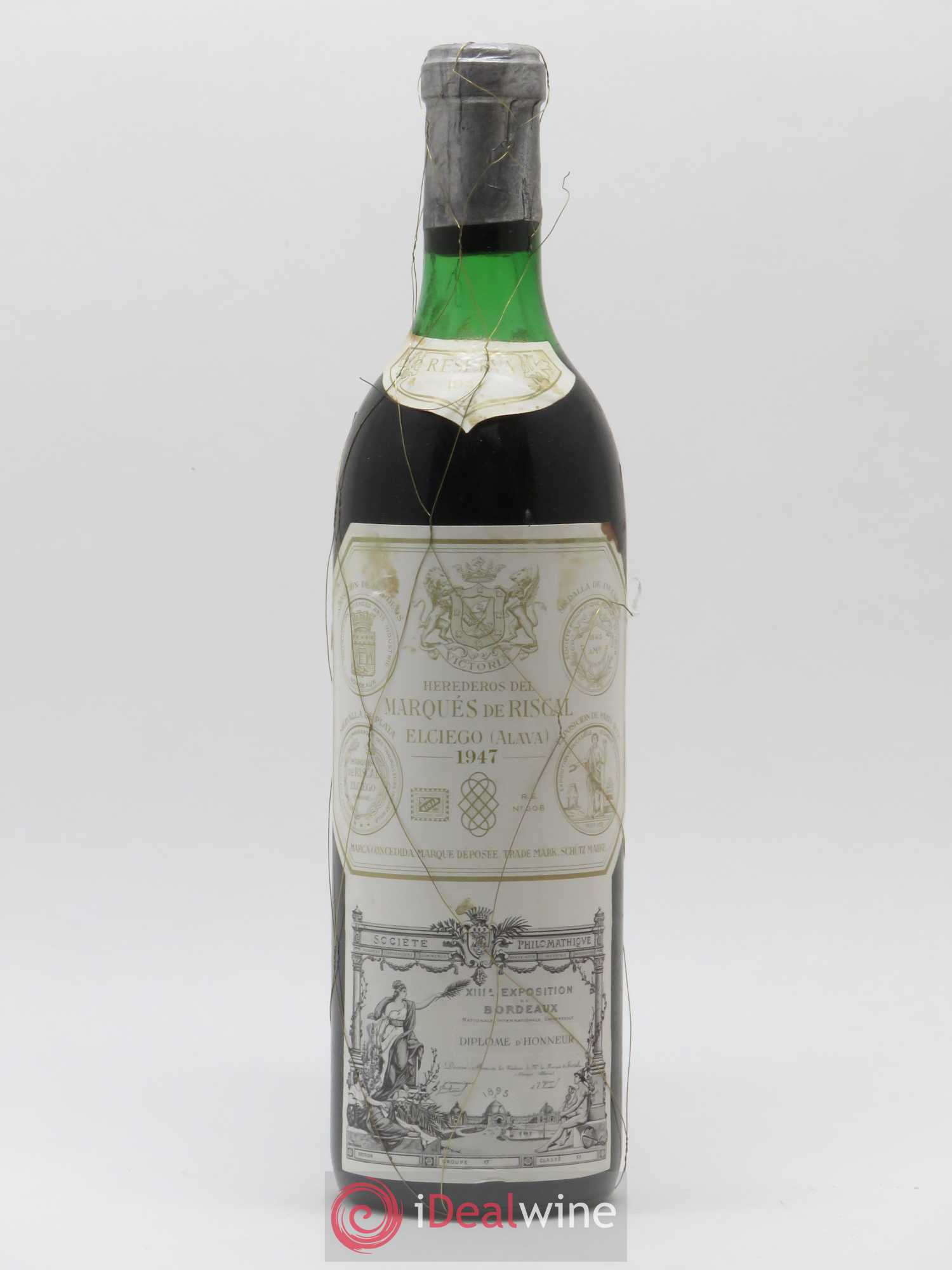 Rioja DOCA Reserva Marqués de Riscal 1947 - Lot de 1 bouteille - 0