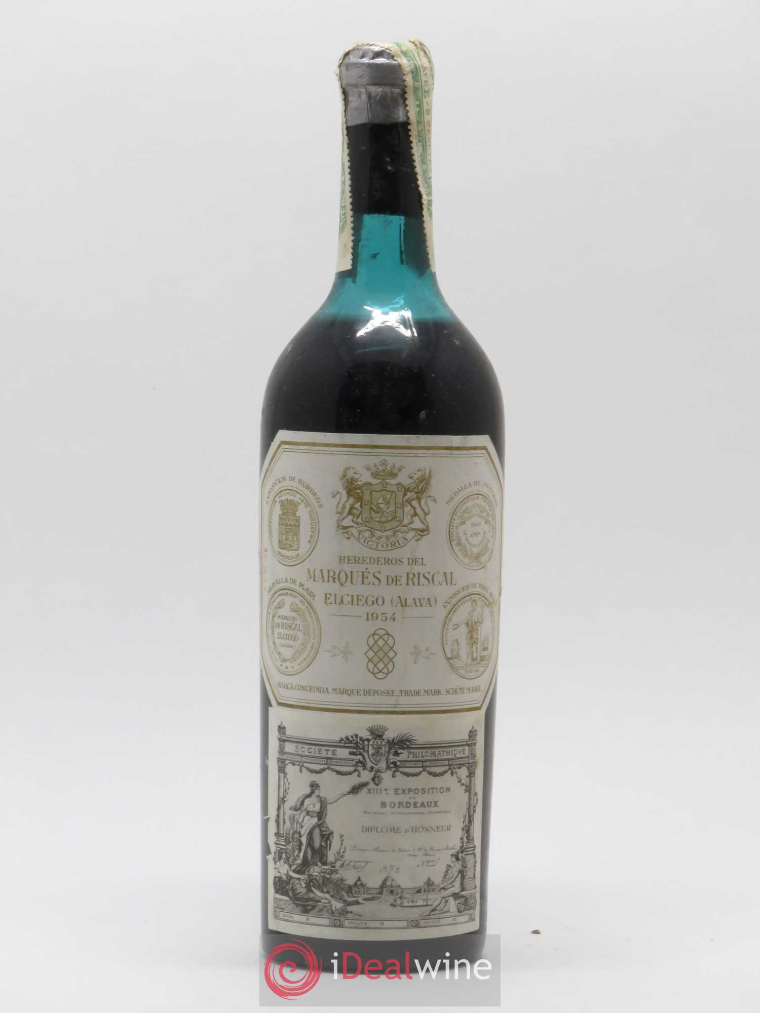 Rioja DOCA Reserva Marqués de Riscal 1954 - Lotto di 1 bottiglia - 0