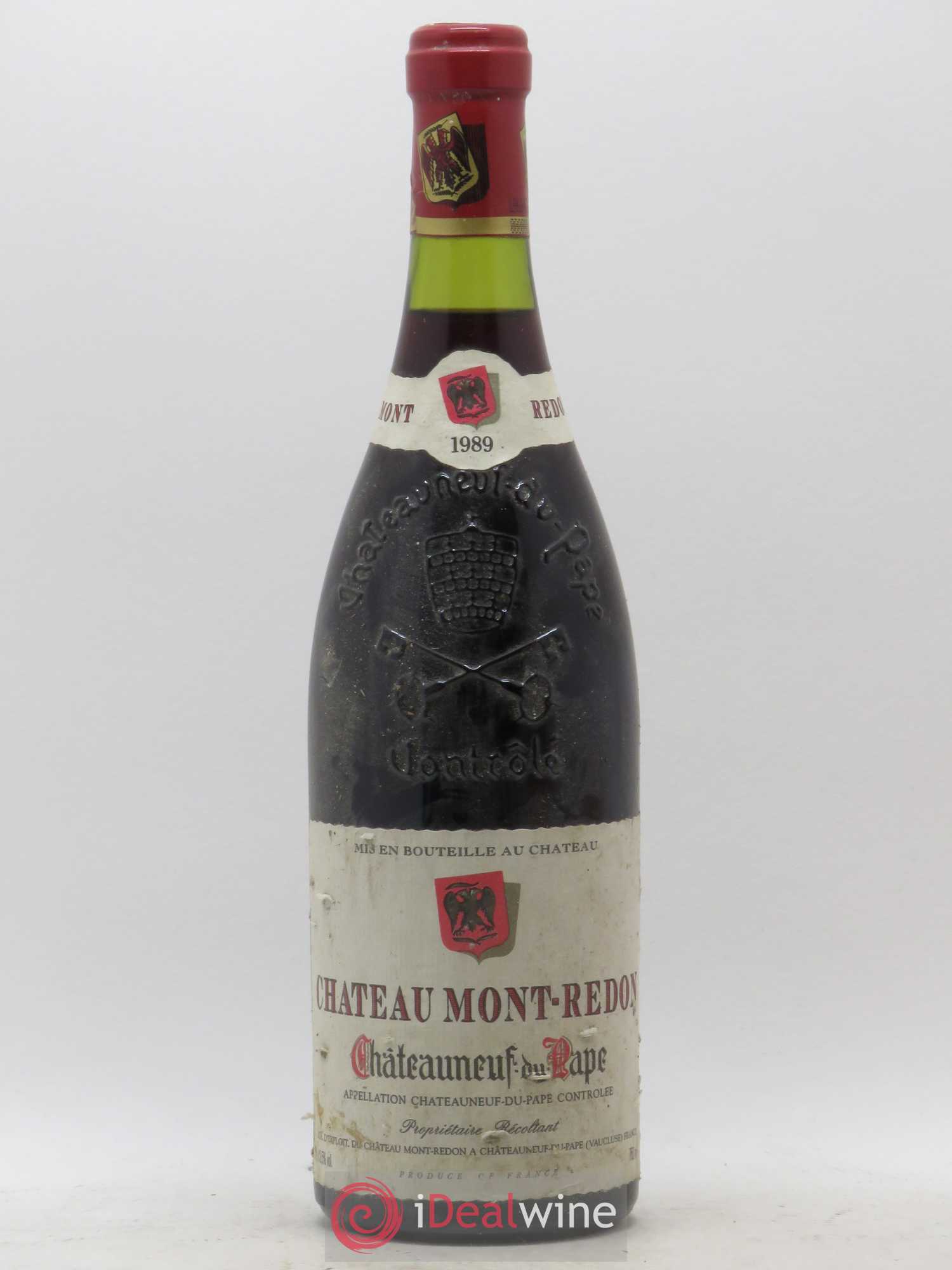 Châteauneuf-du-Pape Château Mont-Redon Famille Abeille-Fabre 1989 - Lotto di 1 bottiglia - 0