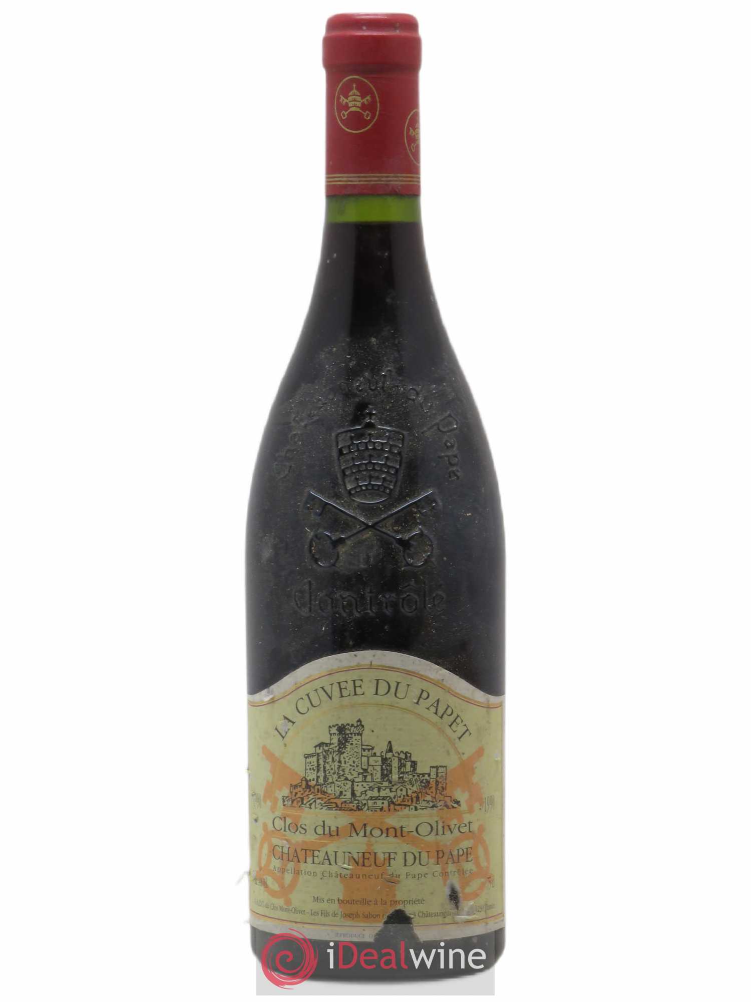 Châteauneuf-du-Pape Cuvée du Papet Clos du Mont-Olivet 1990 - Lot de 1 bouteille - 0
