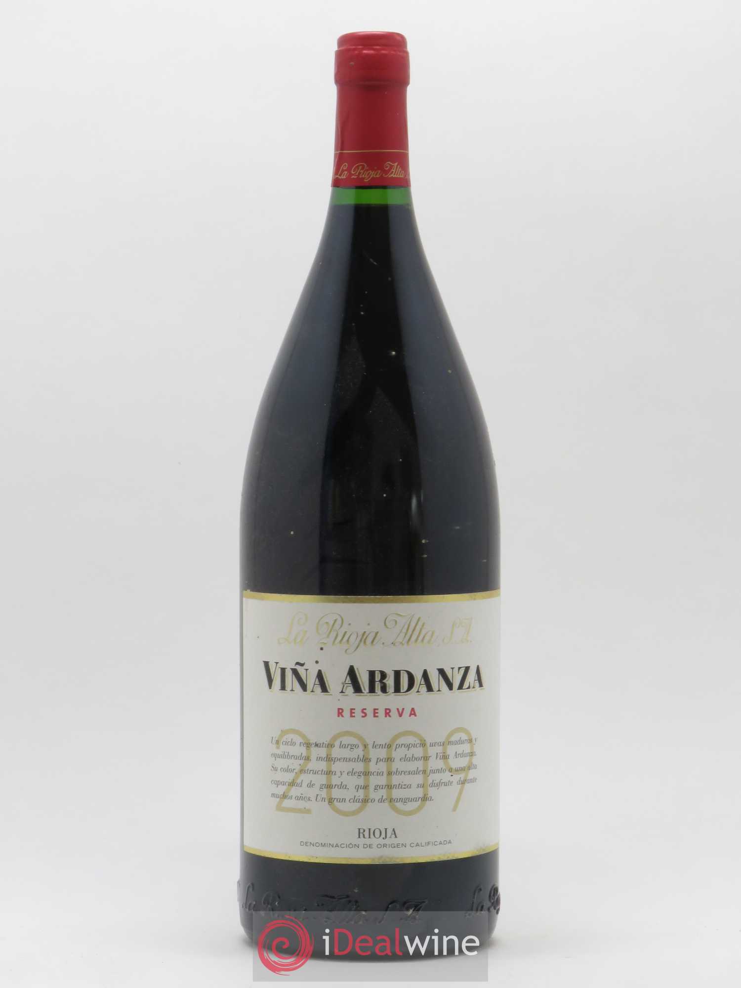 Rioja DOCA Vina Ardanza Reserva La rioja Alta 2009 - Posten von 1 Magnum - 0