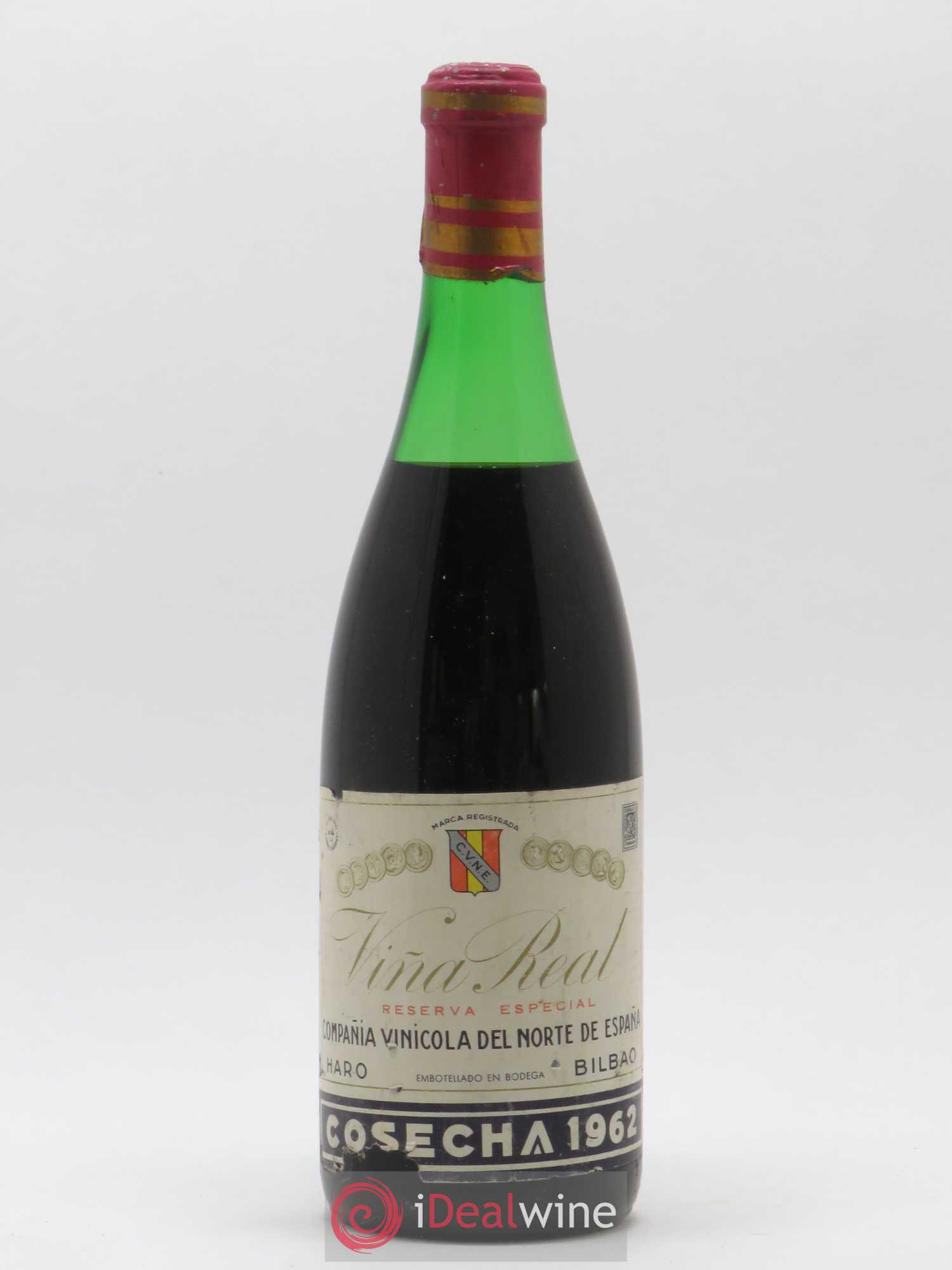 Rioja Vina Real Reserva Especial Compania Vinicola del Norte de Espana 1962 - Lot de 1 bouteille - 0