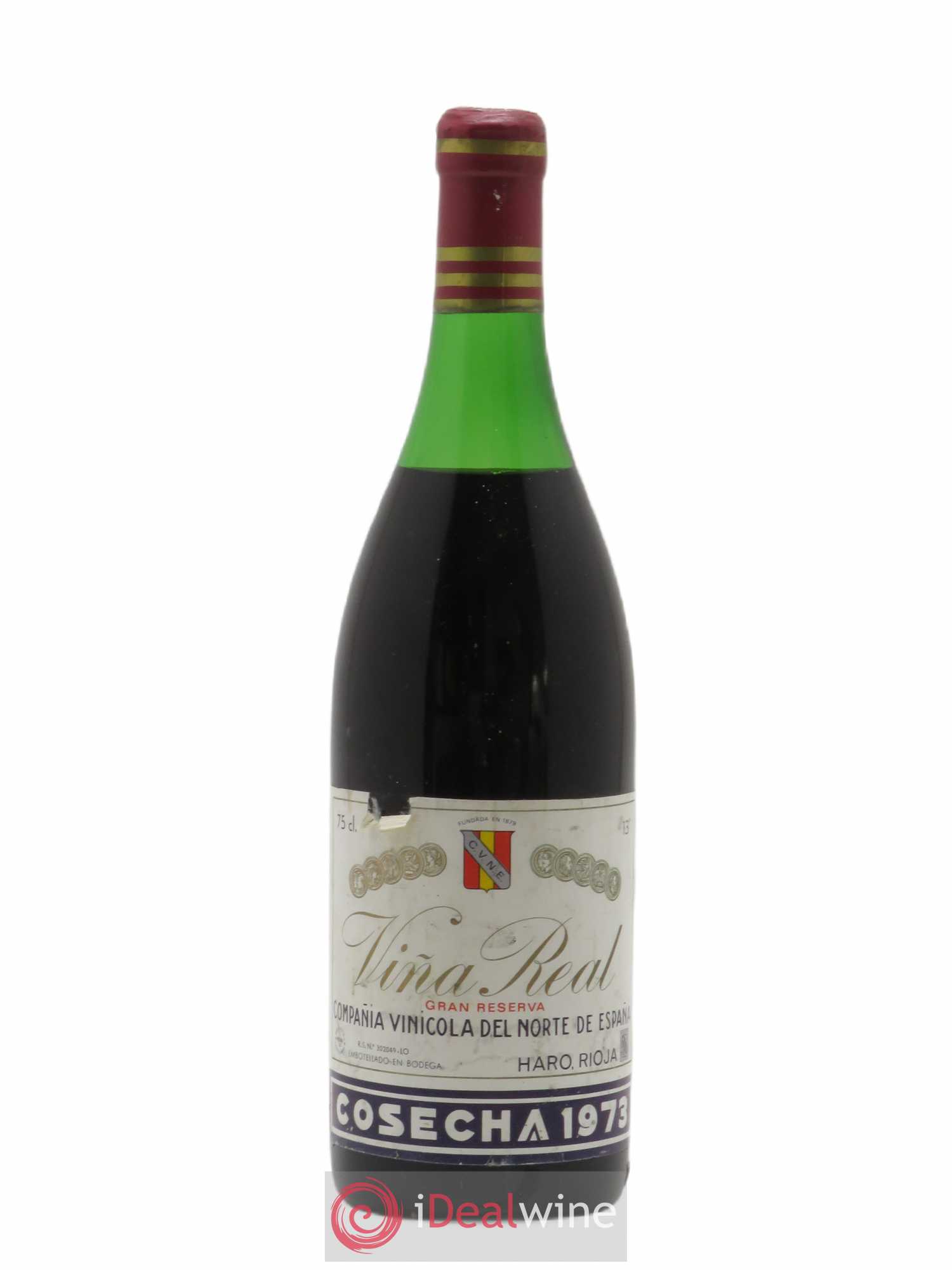 Rioja DOCG Vina Real Gran Reserva Compania Vinicola del Norte de Espana 1973 - Lot de 1 bouteille - 0
