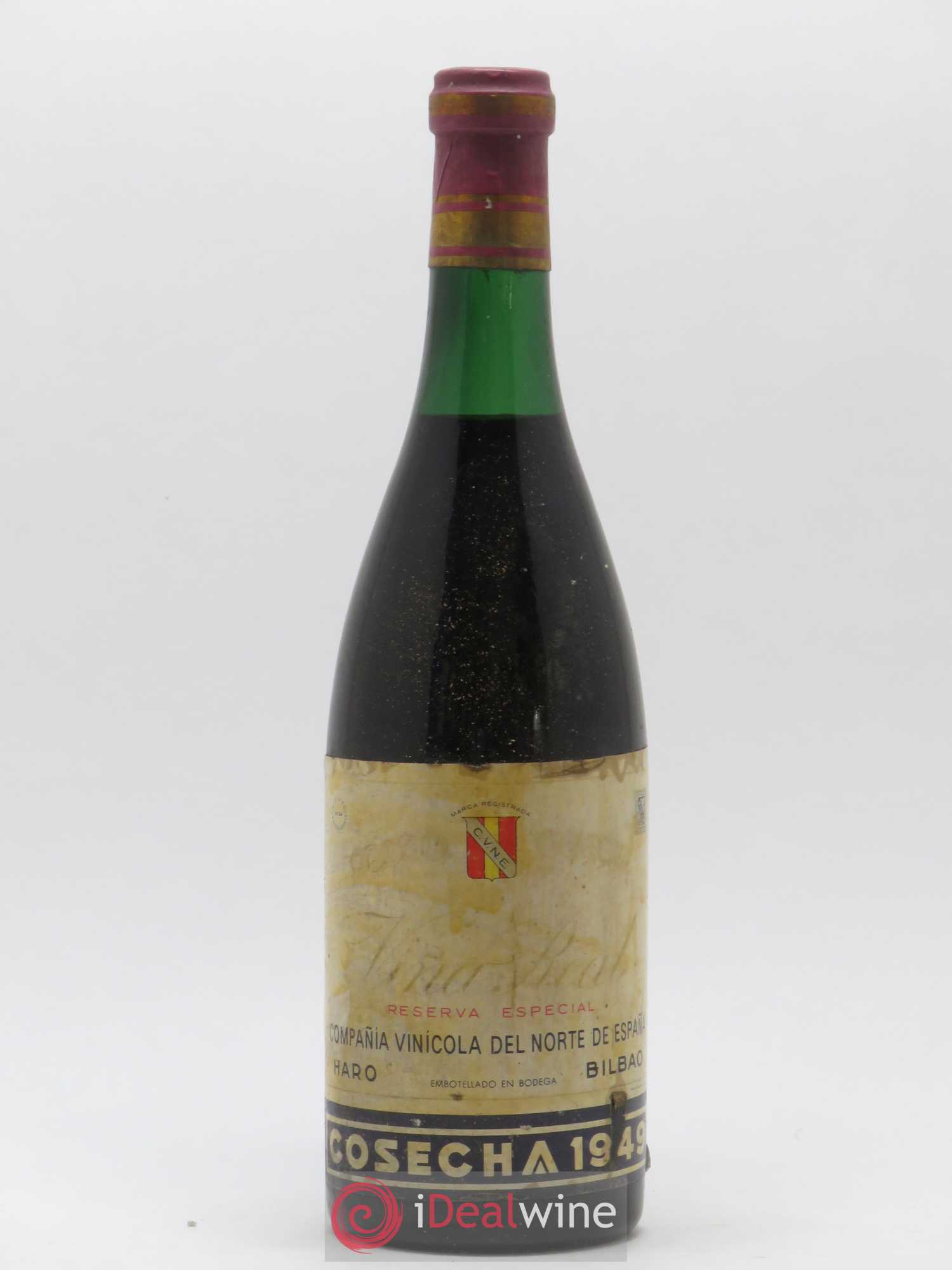 Rioja Vina Real Reserva Especial Compania Vinicola del Norte de Espana 1949 - Lot de 1 bouteille - 0