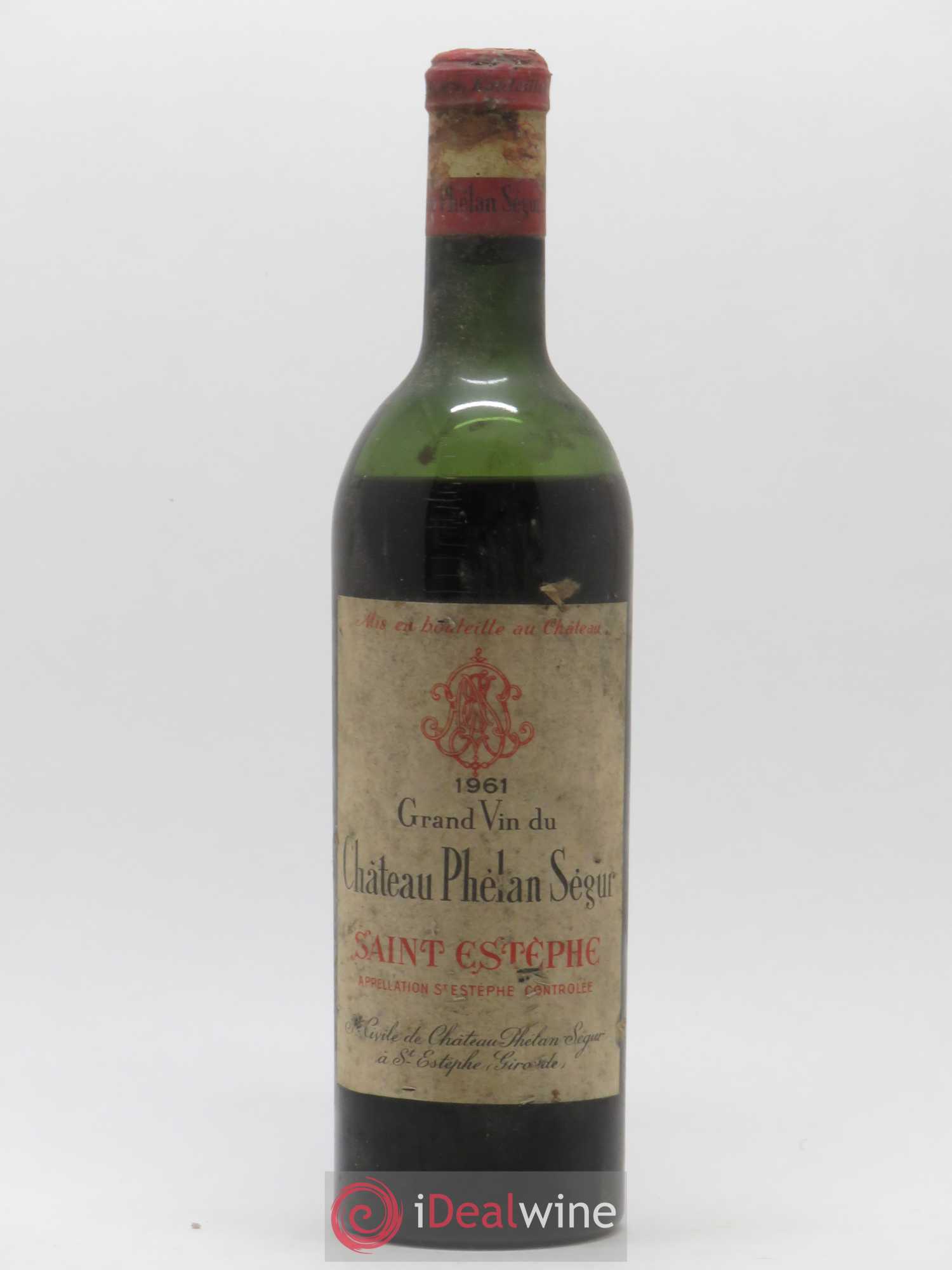 Château Phélan Ségur 1961 - Lot de 1 bouteille - 0