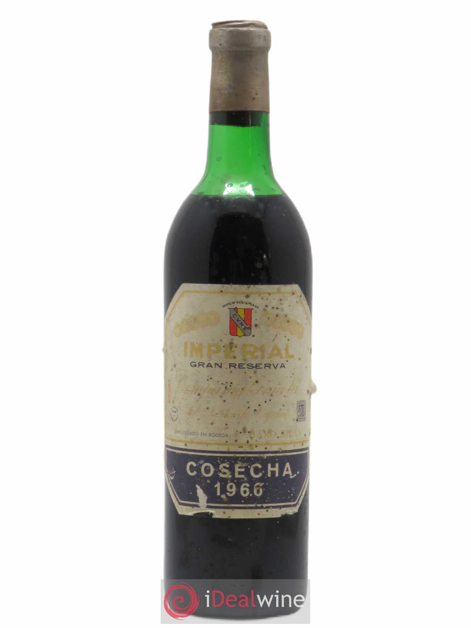 Rioja DOCG Imperial Gran Reserva Compania Vinicola del Norte de Espana 1966 - Lot de 1 bouteille - 0