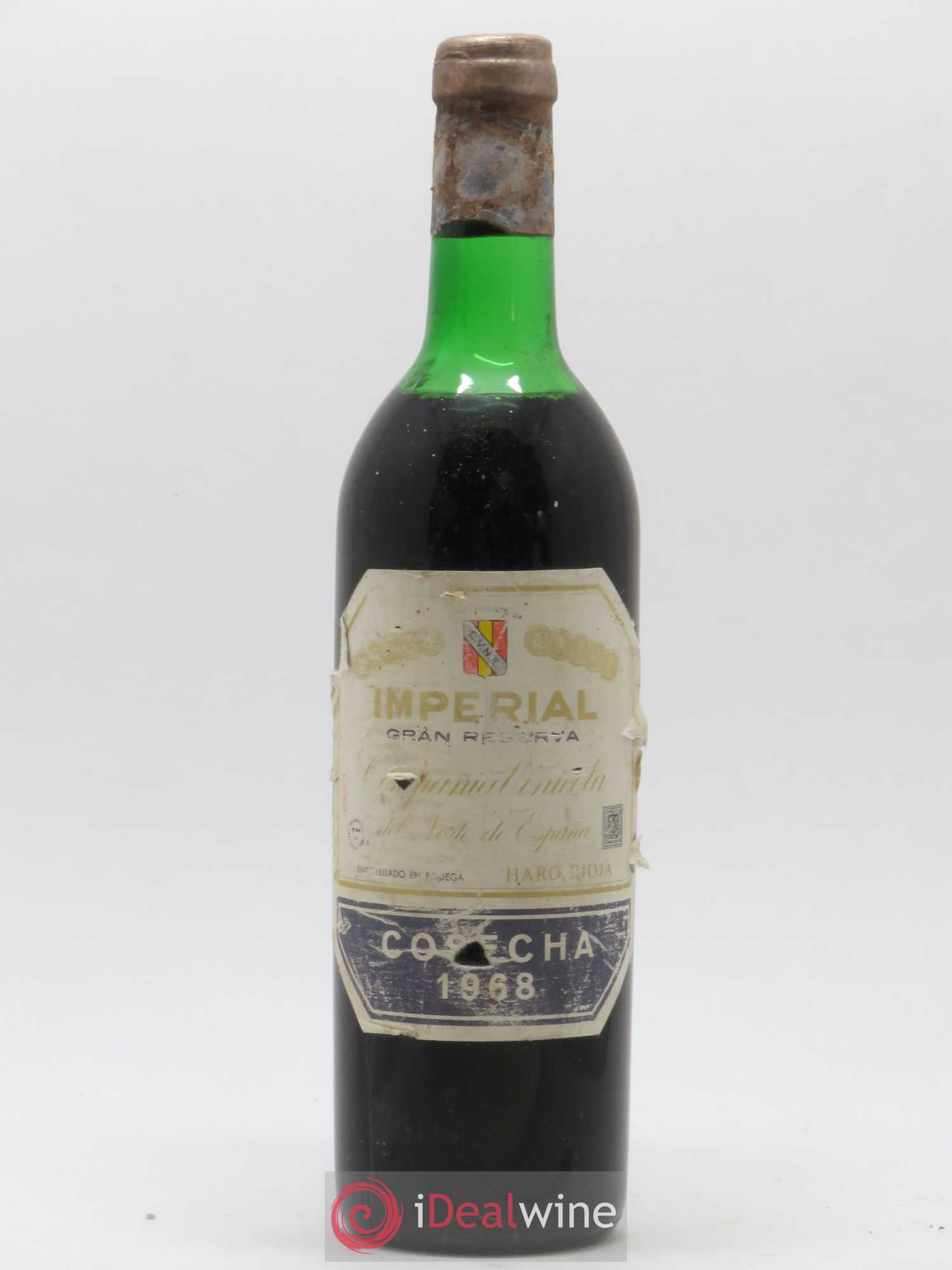 Rioja DOCG Imperial Gran Reserva Compania Vinicola del Norte de Espana 1968 - Lot de 1 bouteille - 0
