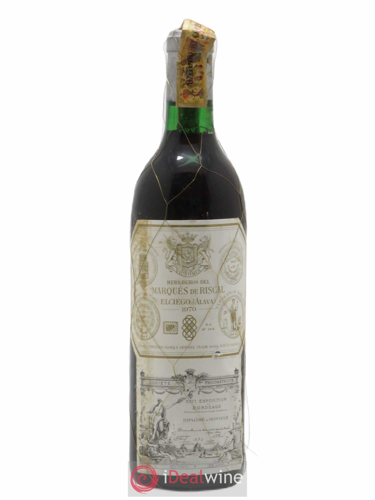 Rioja DOCA Reserva Marqués de Riscal 1970 - Lotto di 1 bottiglia - 0