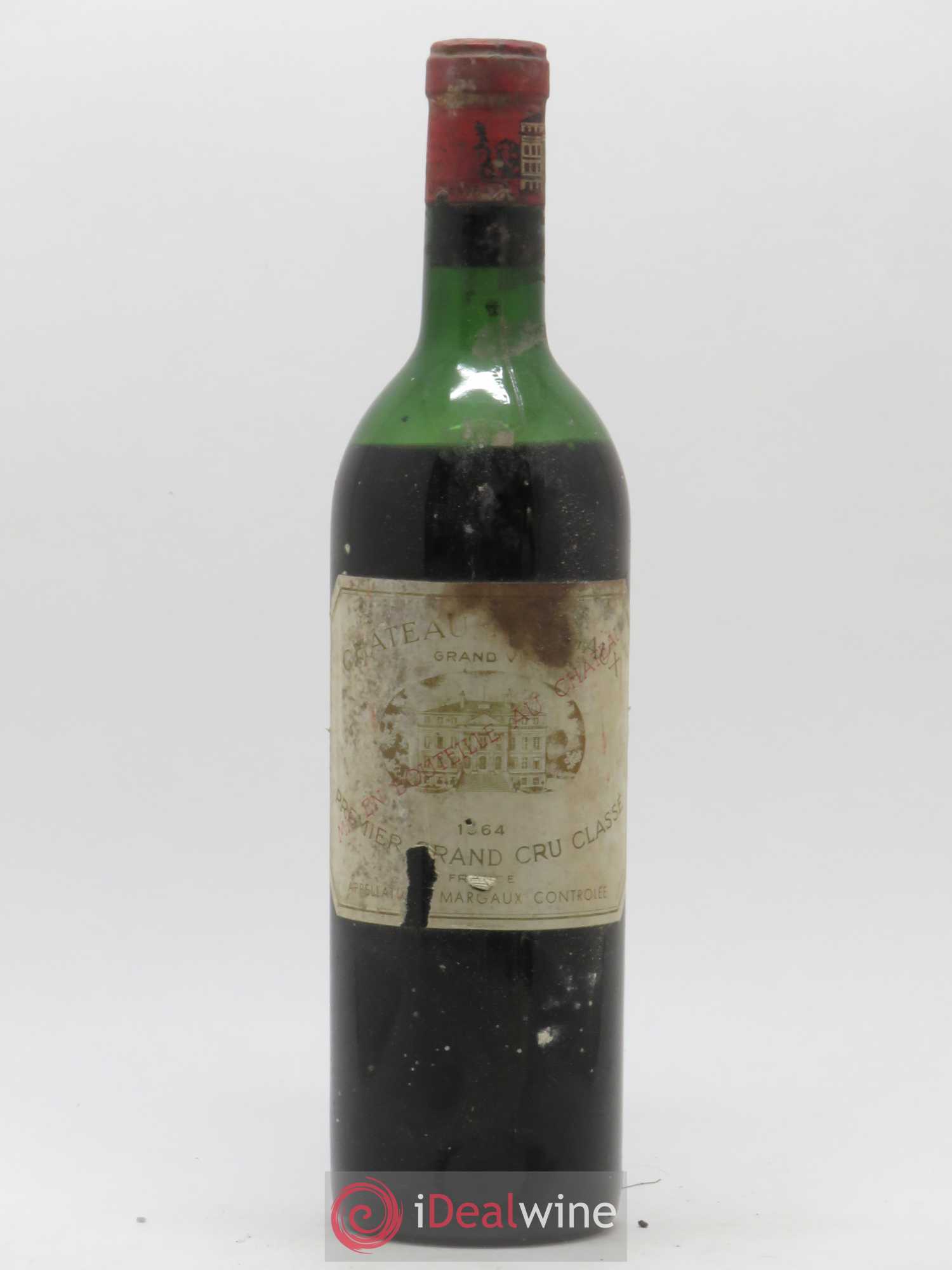 Château Margaux 1er Grand Cru Classé 1964 - Lot de 1 bouteille - 0
