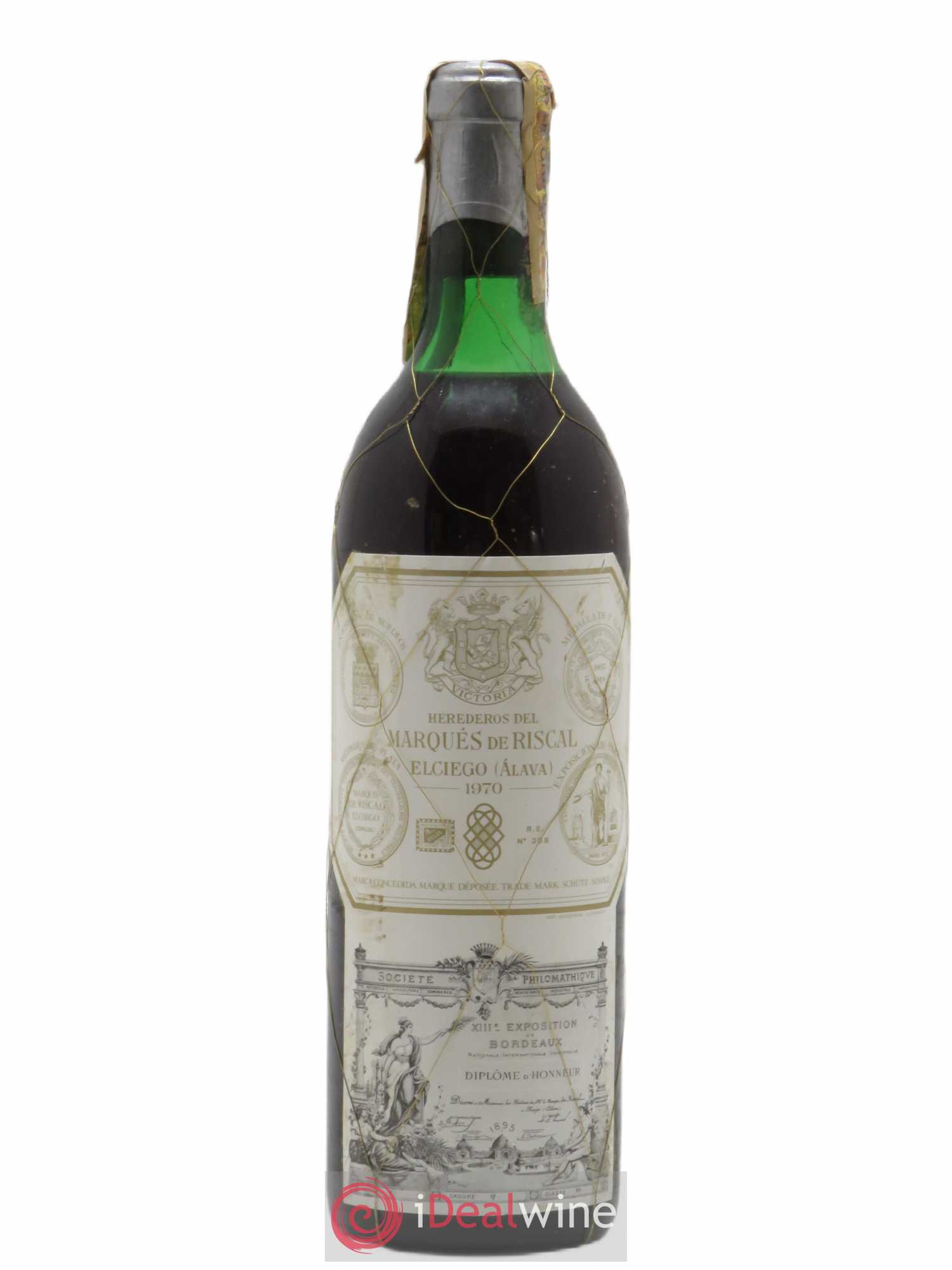 Rioja DOCA Reserva Marqués de Riscal 1970 - Lotto di 1 bottiglia - 0