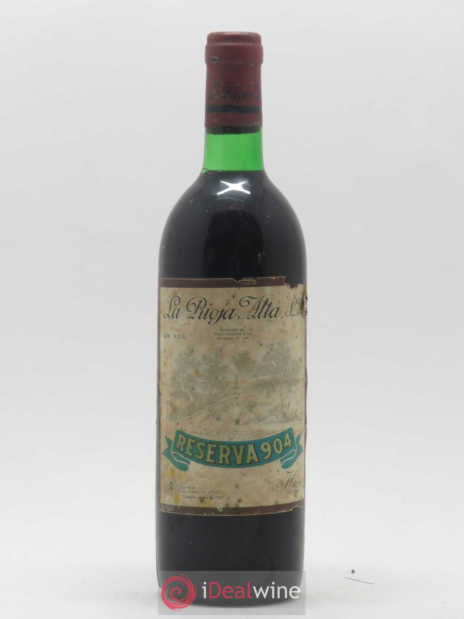 Rioja DOCa Gran Reserva 904 La Rioja Alta 1964 - Posten von 1 Flasche - 0