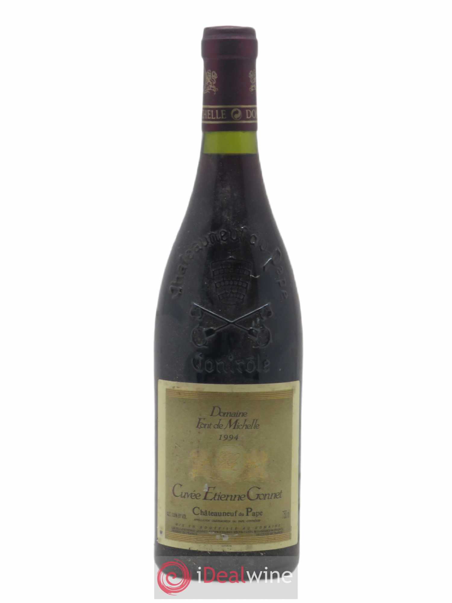 Châteauneuf-du-Pape Domaine Font de Michelle Cuvée Etienne Gonnet Famille Gonnet 1994 - Lot de 1 bouteille - 0