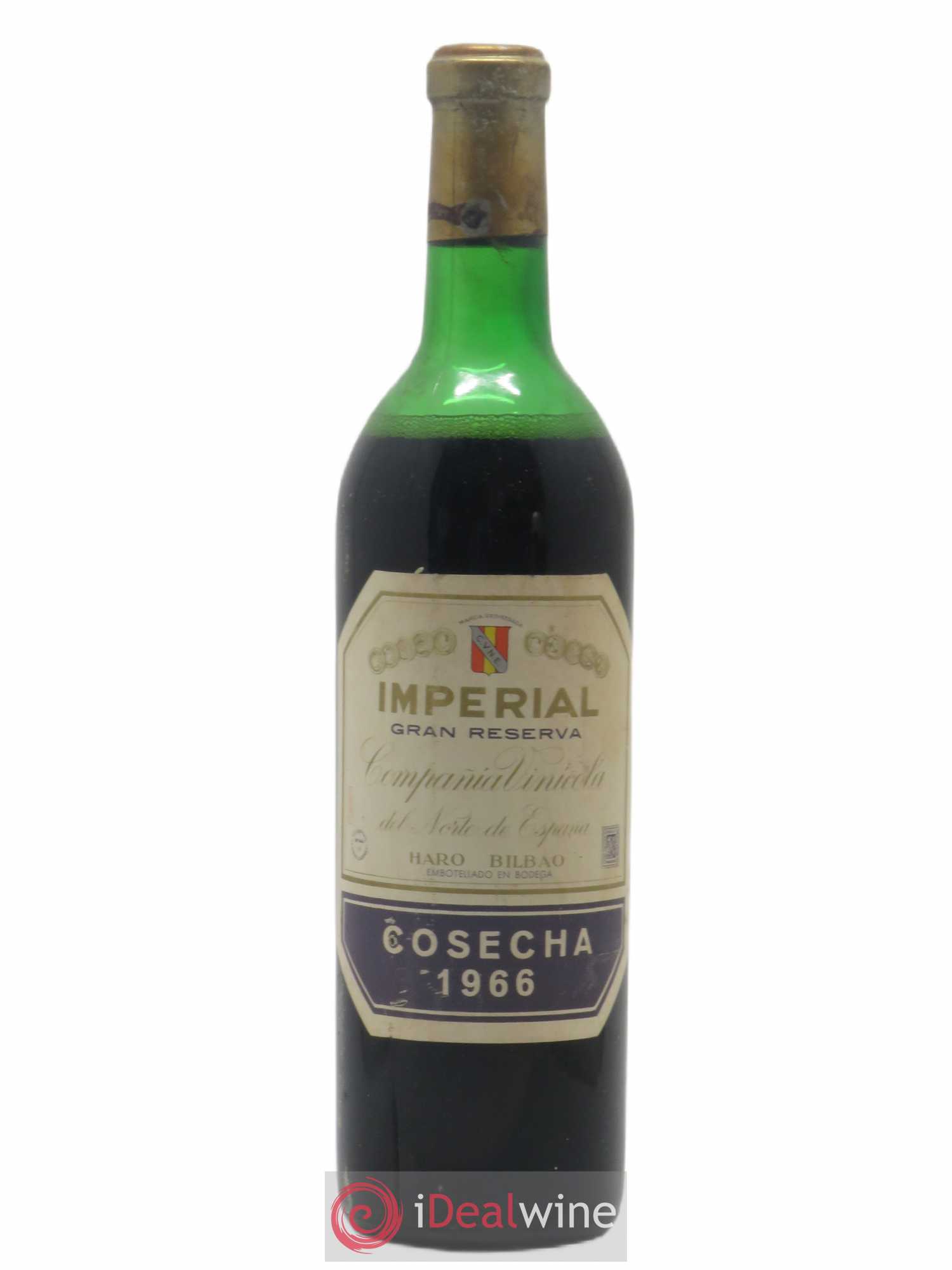 Rioja DOCG Imperial Gran Reserva Compania Vinicola del Norte de Espana 1966 - Lot de 1 bouteille - 0