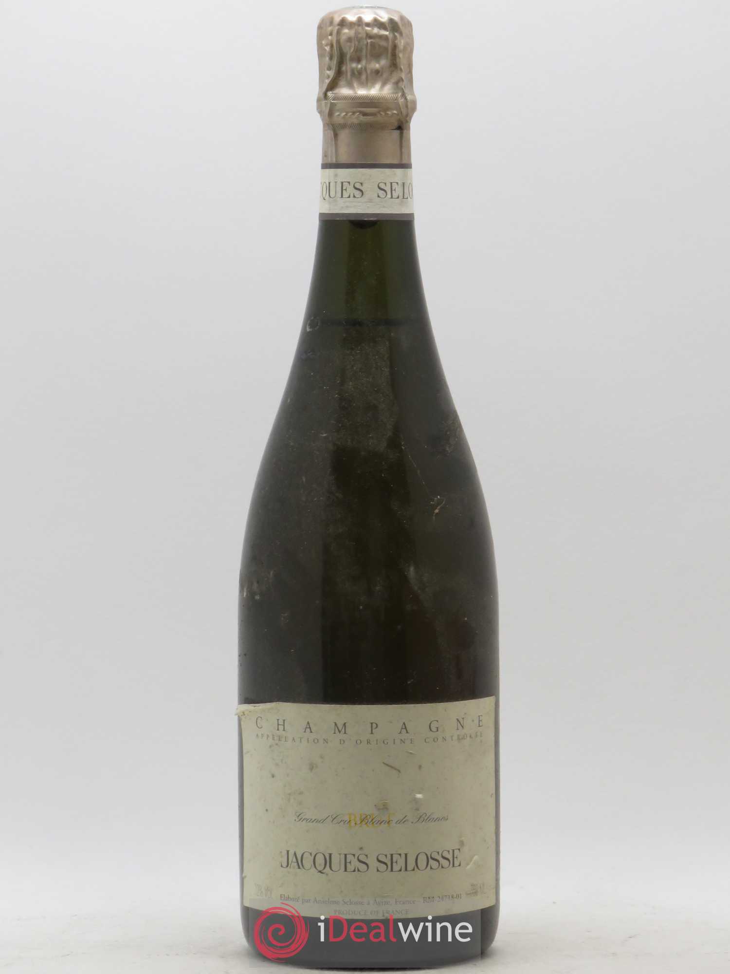 Grand Cru Blanc de Blancs Brut Jacques Selosse - Lot de 1 bouteille - 0