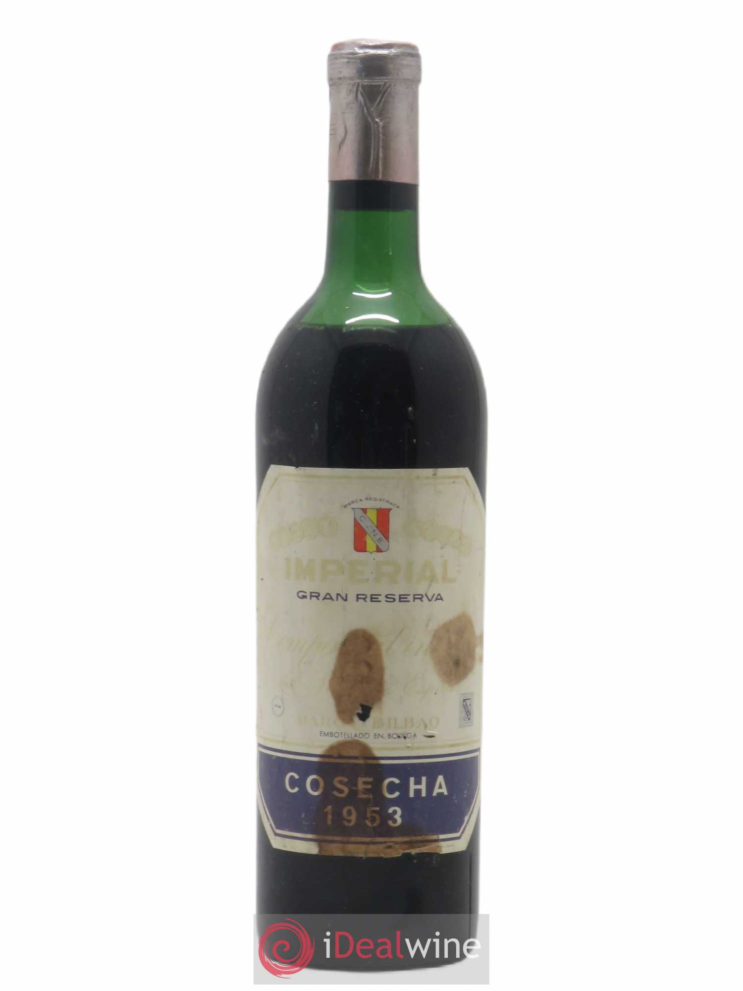 Rioja DOCG Imperial Gran Reserva Compania Vinicola del Norte de Espana 1953 - Lot de 1 bouteille - 0