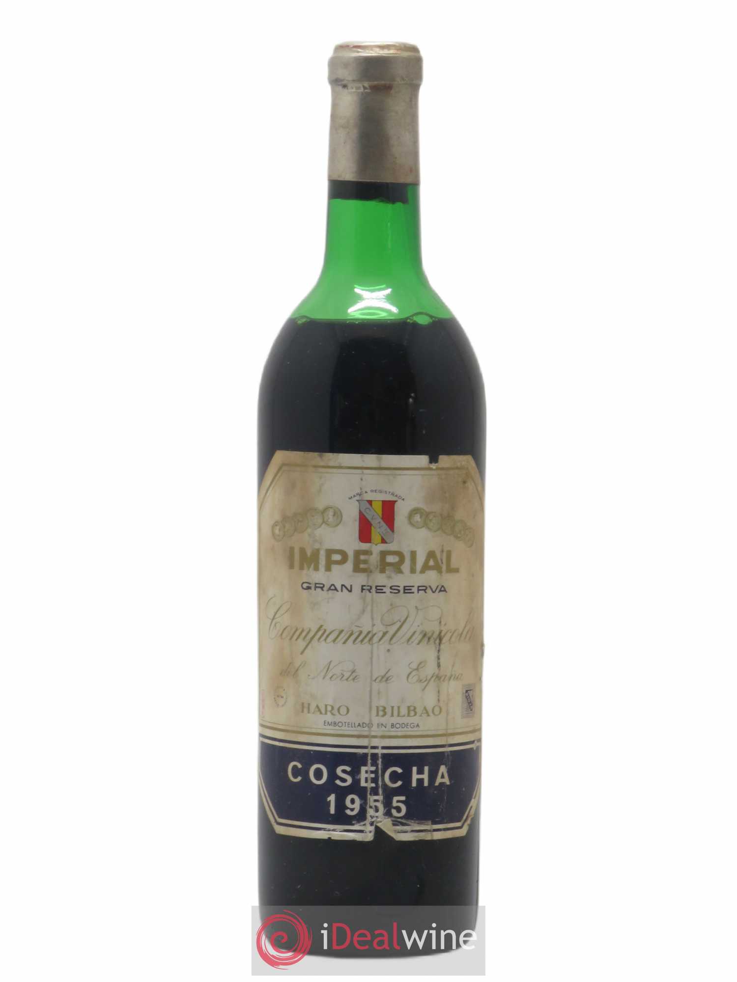 Rioja DOCG Imperial Gran Reserva Compania Vinicola del Norte de Espana 1955 - Lot de 1 bouteille - 0
