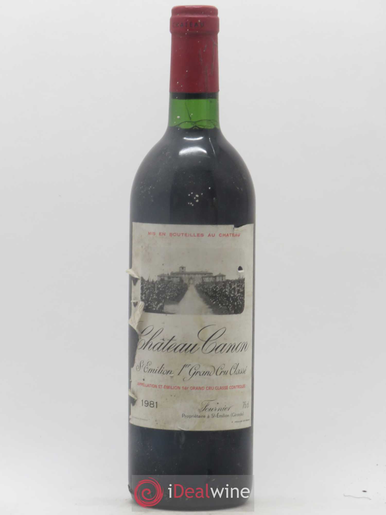 Château Canon 1er Grand Cru Classé B 1981 - Lot de 1 bouteille - 0