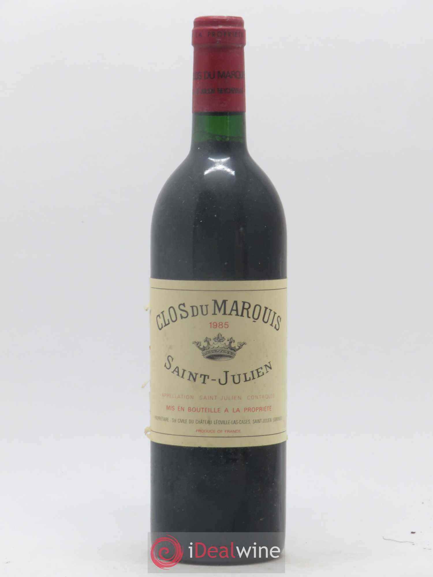 Clos du Marquis 1985 - Lot de 1 bouteille - 0