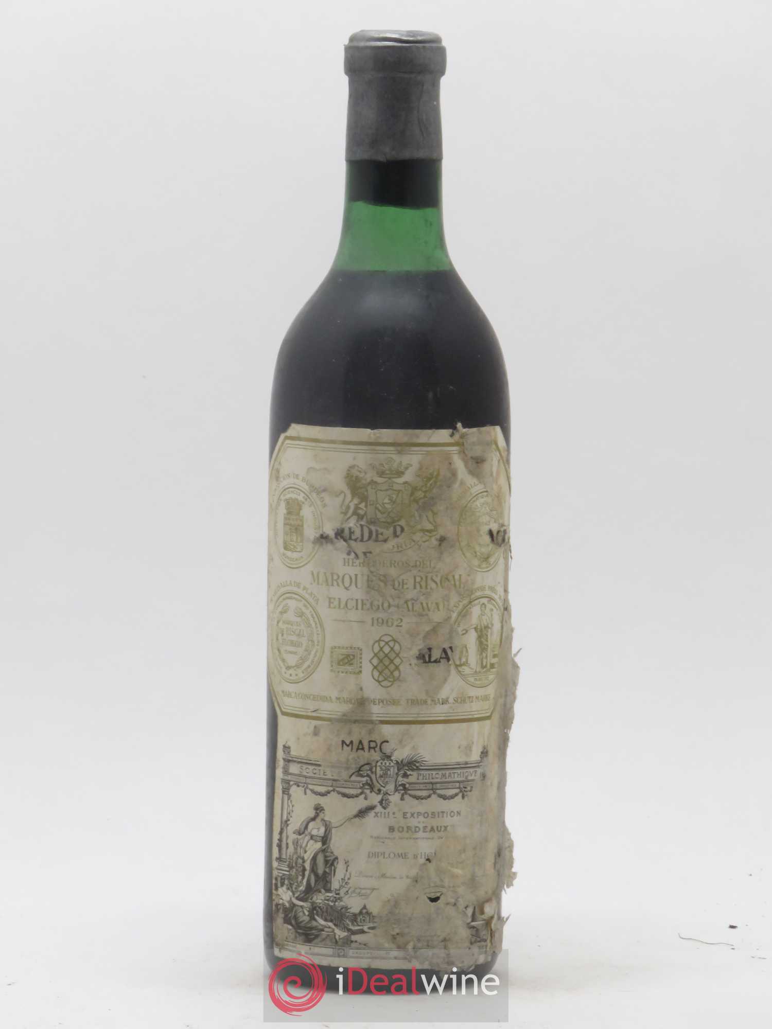 Rioja DOCA Reserva Marqués de Riscal 1962 - Lot de 1 bouteille - 0