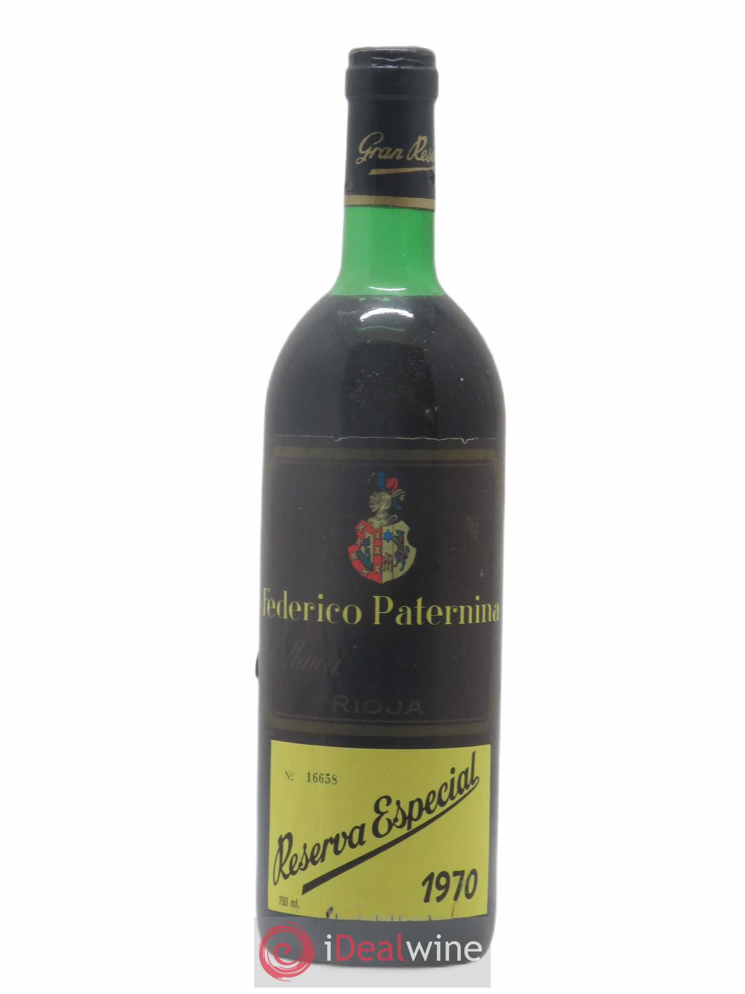 Rioja DOCA Reserva Especial Federico Paternina 1970 - Posten von 1 Flasche - 0