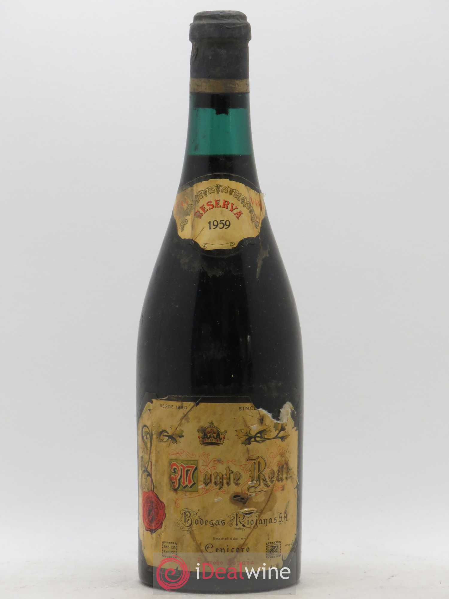 Rioja DOCA Reserva Monte Real 1959 - Lotto di 1 bottiglia - 0
