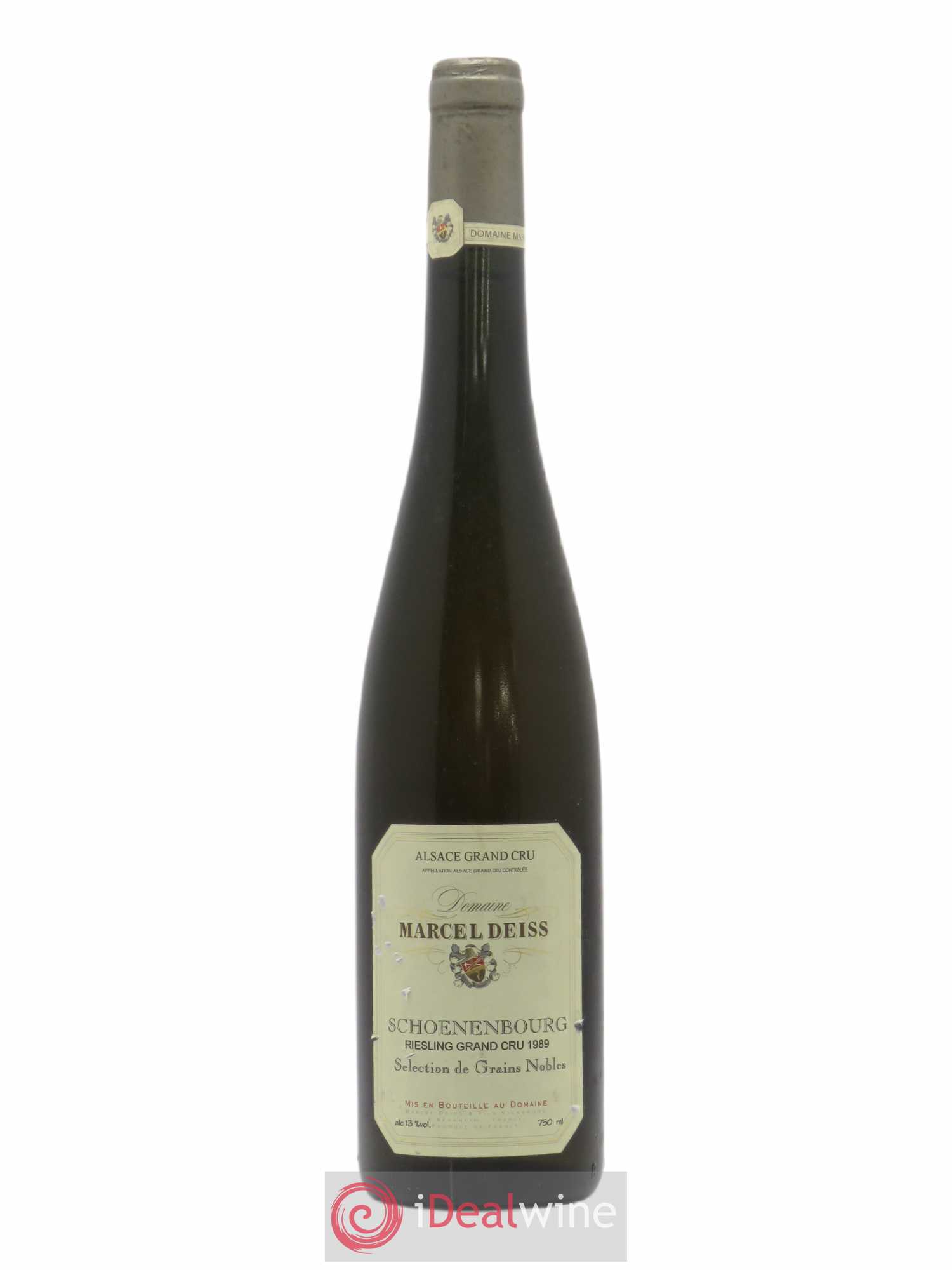 Alsace Riesling Sélection de Grains Nobles Grand Cru Schoenenbourg Marcel Deiss (Domaine) 1989 - Lotto di 1 bottiglia - 0