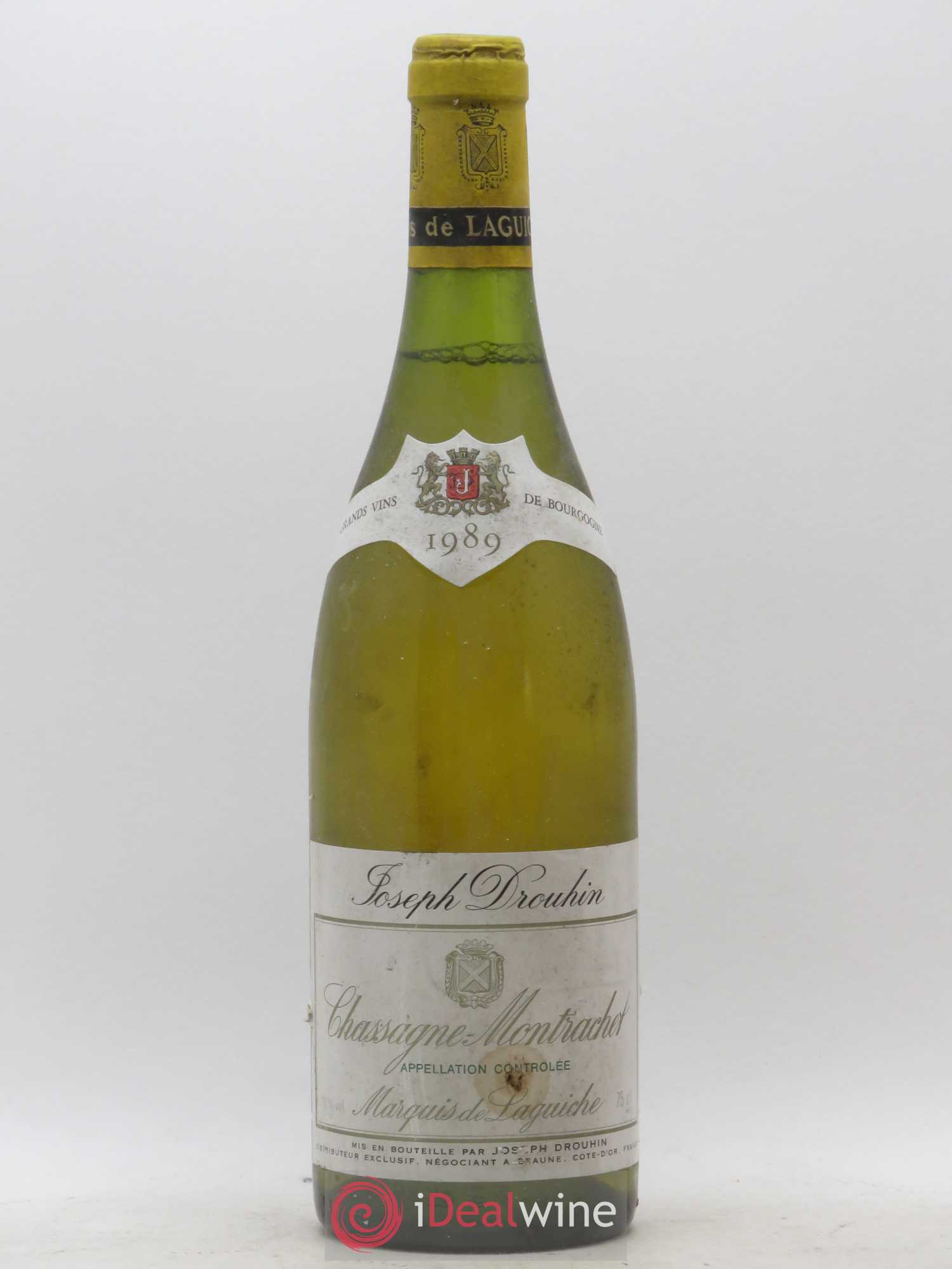 Chassagne-Montrachet Joseph Drouhin 1989 - Posten von 1 Flasche - 0