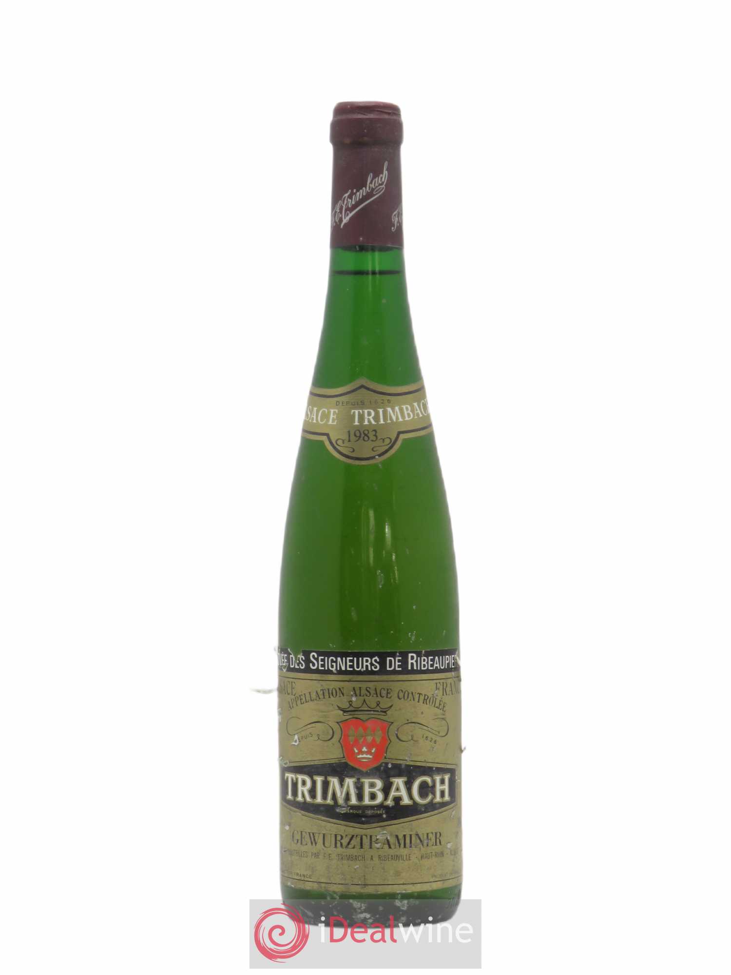 Alsace Gewurztraminer Seigneurs de Ribeaupierre Trimbach (Domaine) 1983 - Lot de 1 bouteille - 0