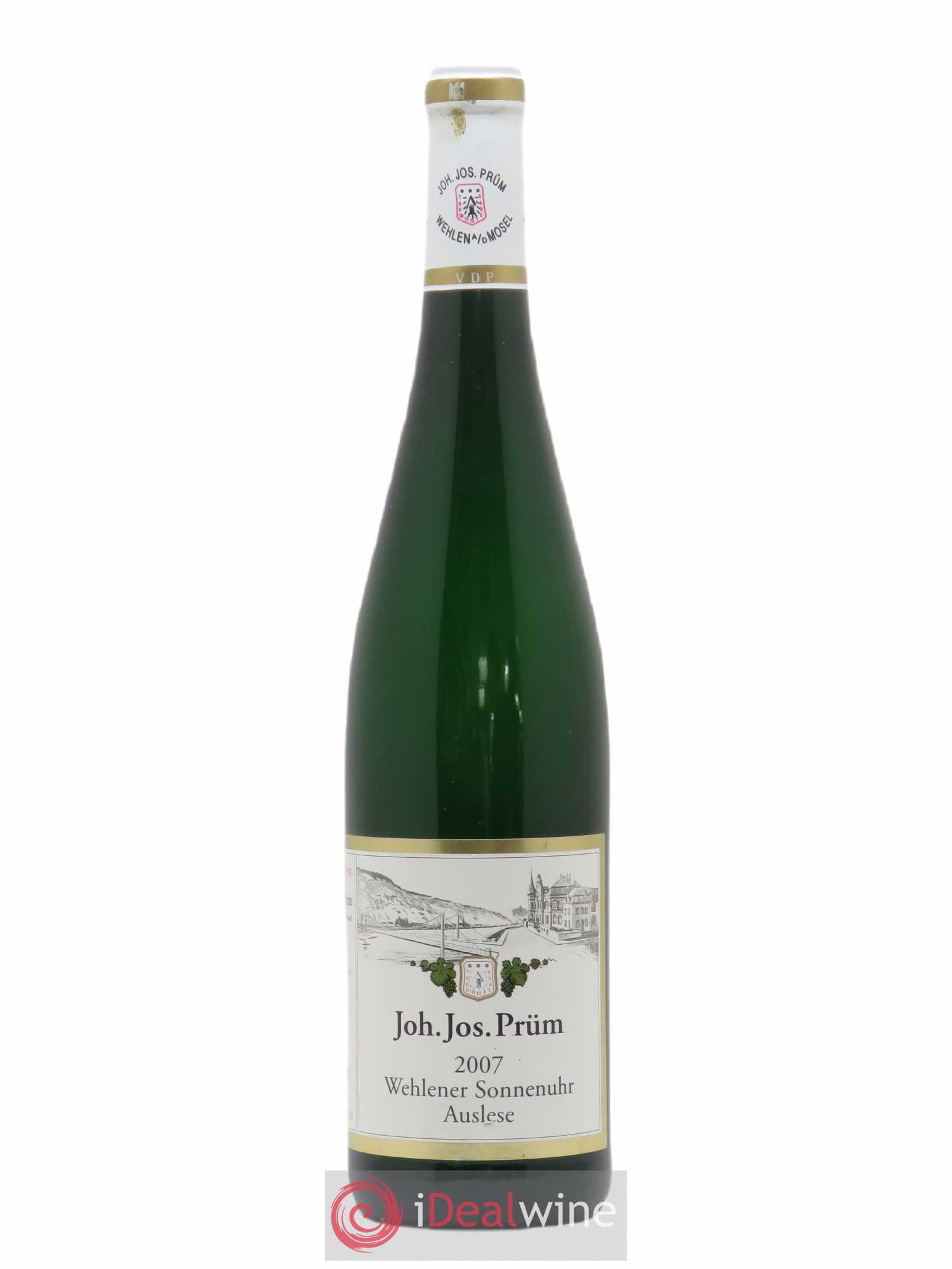 Riesling Joh. Jos. Prum Wehlener Sonnenuhr Auslese 2007 - Lot de 1 bouteille - 0