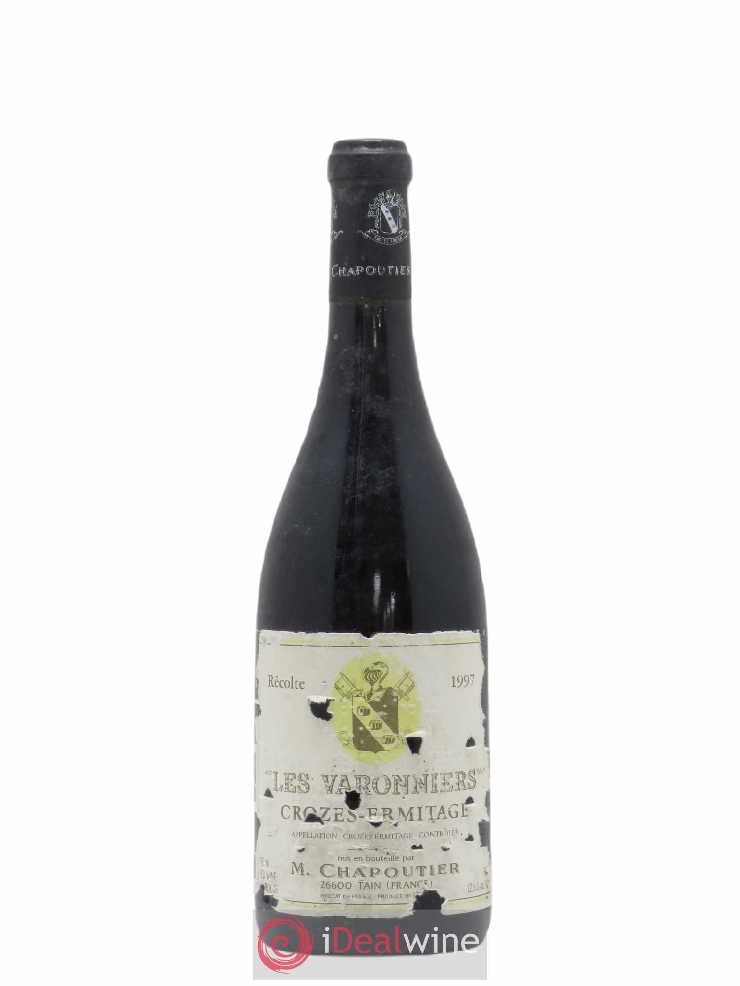 Crozes-Hermitage Les Varonniers Chapoutier 1997 - Lot de 1 bouteille - 0