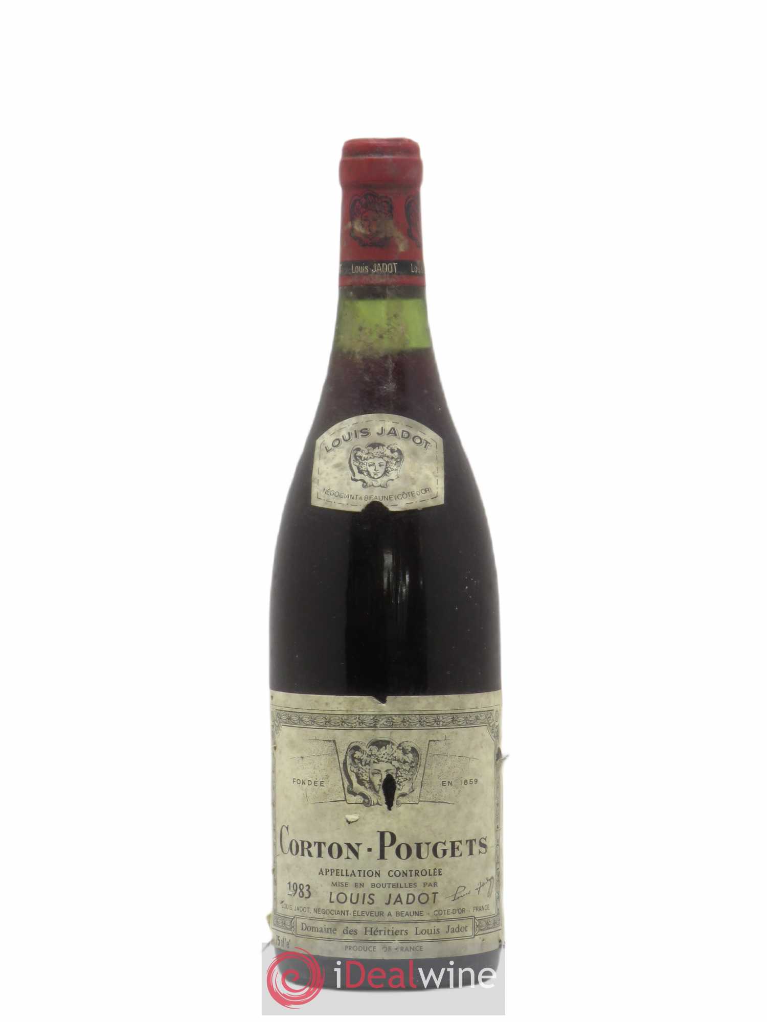 Corton Grand Cru Pougets Maison Louis Jadot 1983 - Lot de 1 bouteille - 0