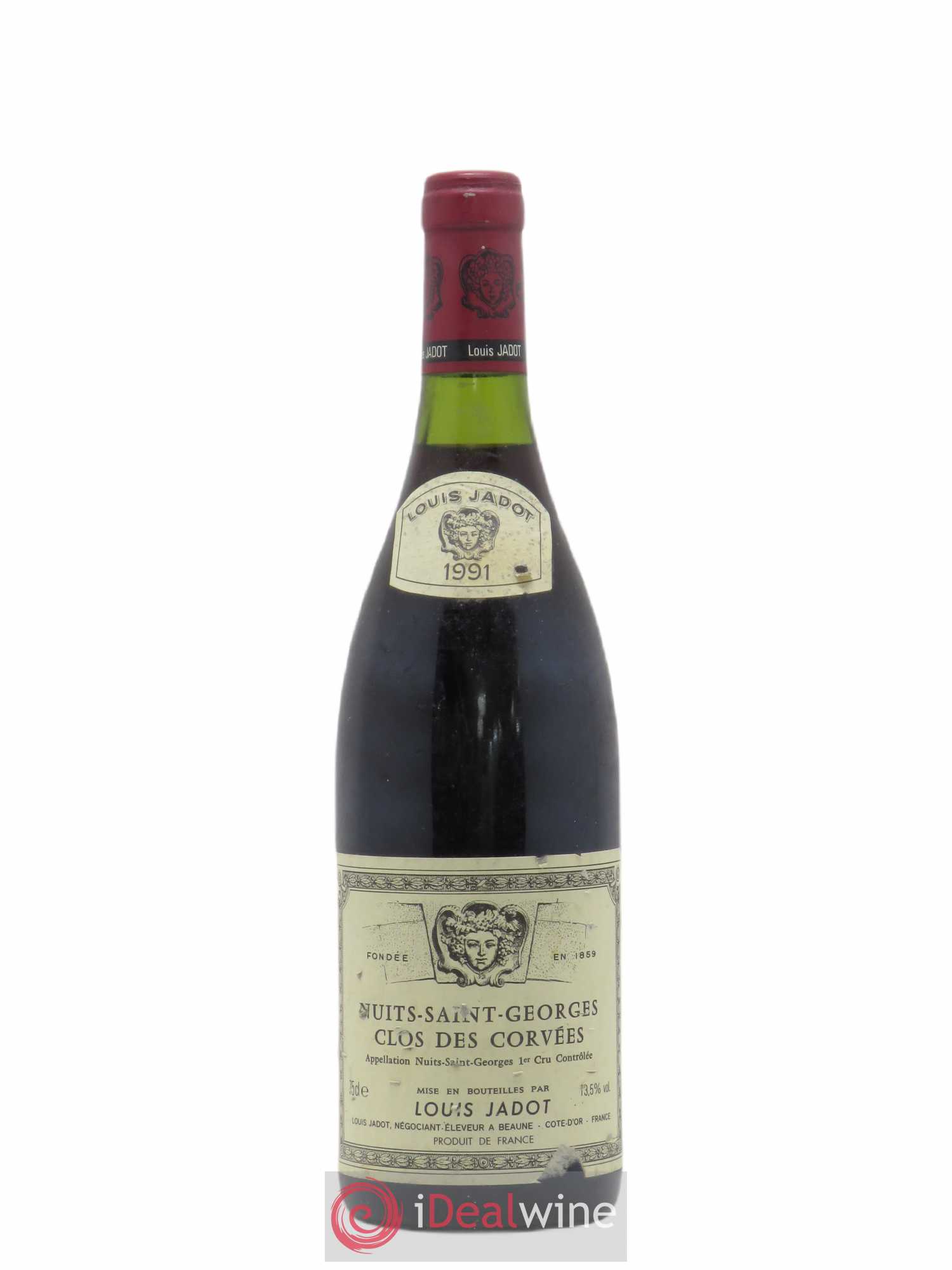 Nuits-Saint-Georges 1er Cru Clos des Corvées Louis Jadot 1991 - Posten von 1 Flasche - 0