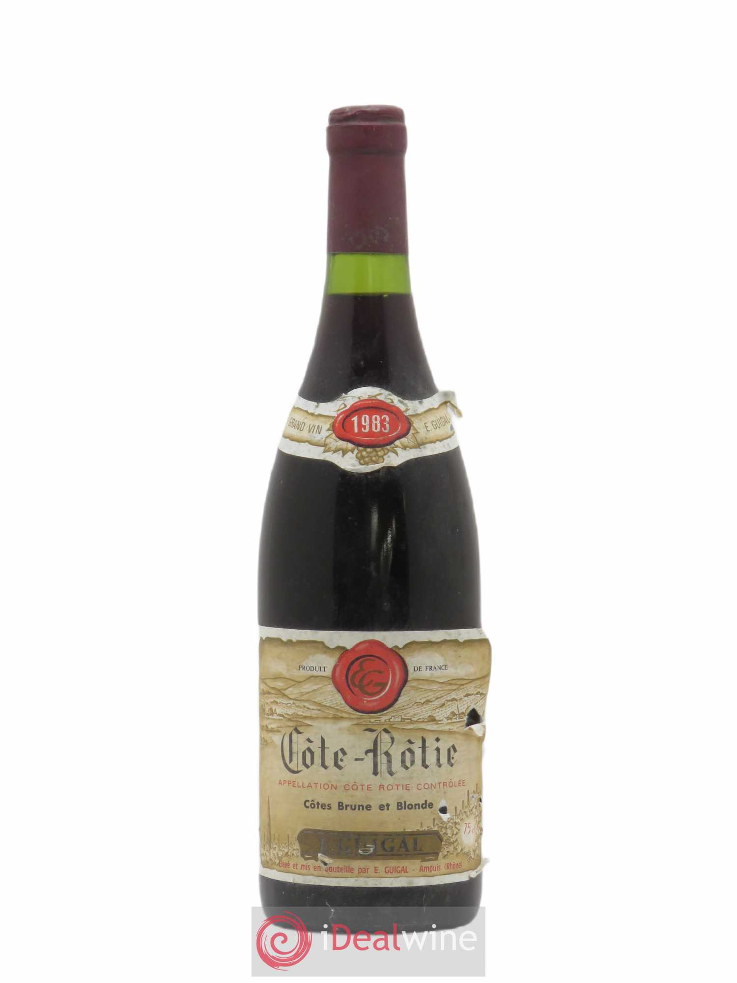 Côte-Rôtie Côtes Brune et Blonde Guigal 1983 - Lot de 1 bouteille - 0