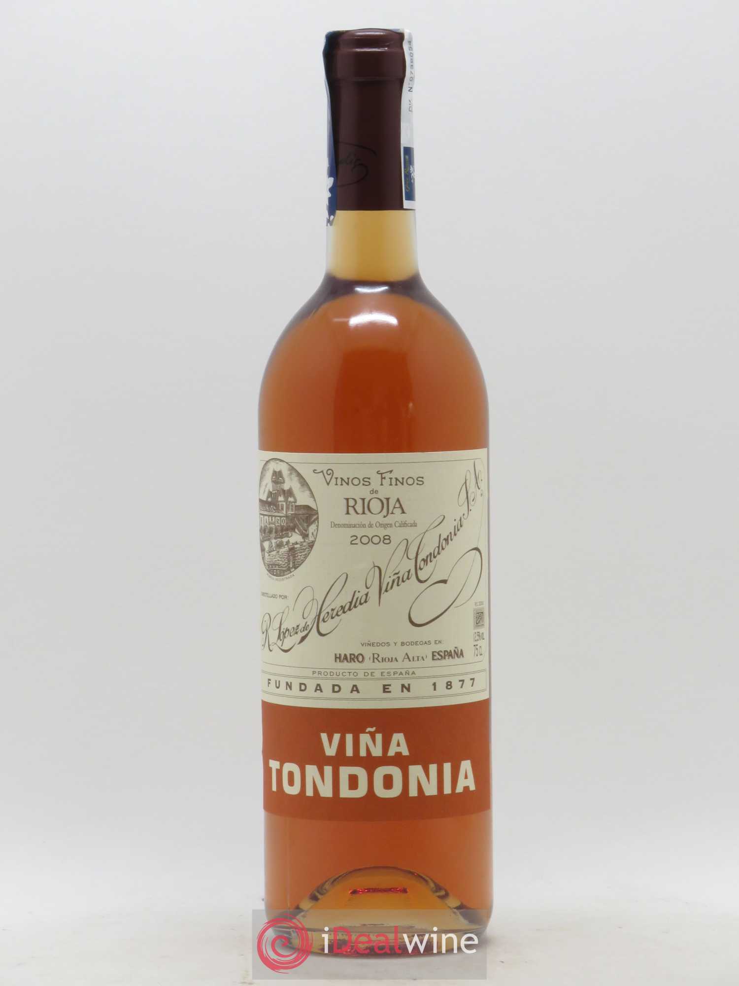 Rioja DOCA Gran Reserva Vina Tondonia 2008 - Lotto di 1 bottiglia - 0