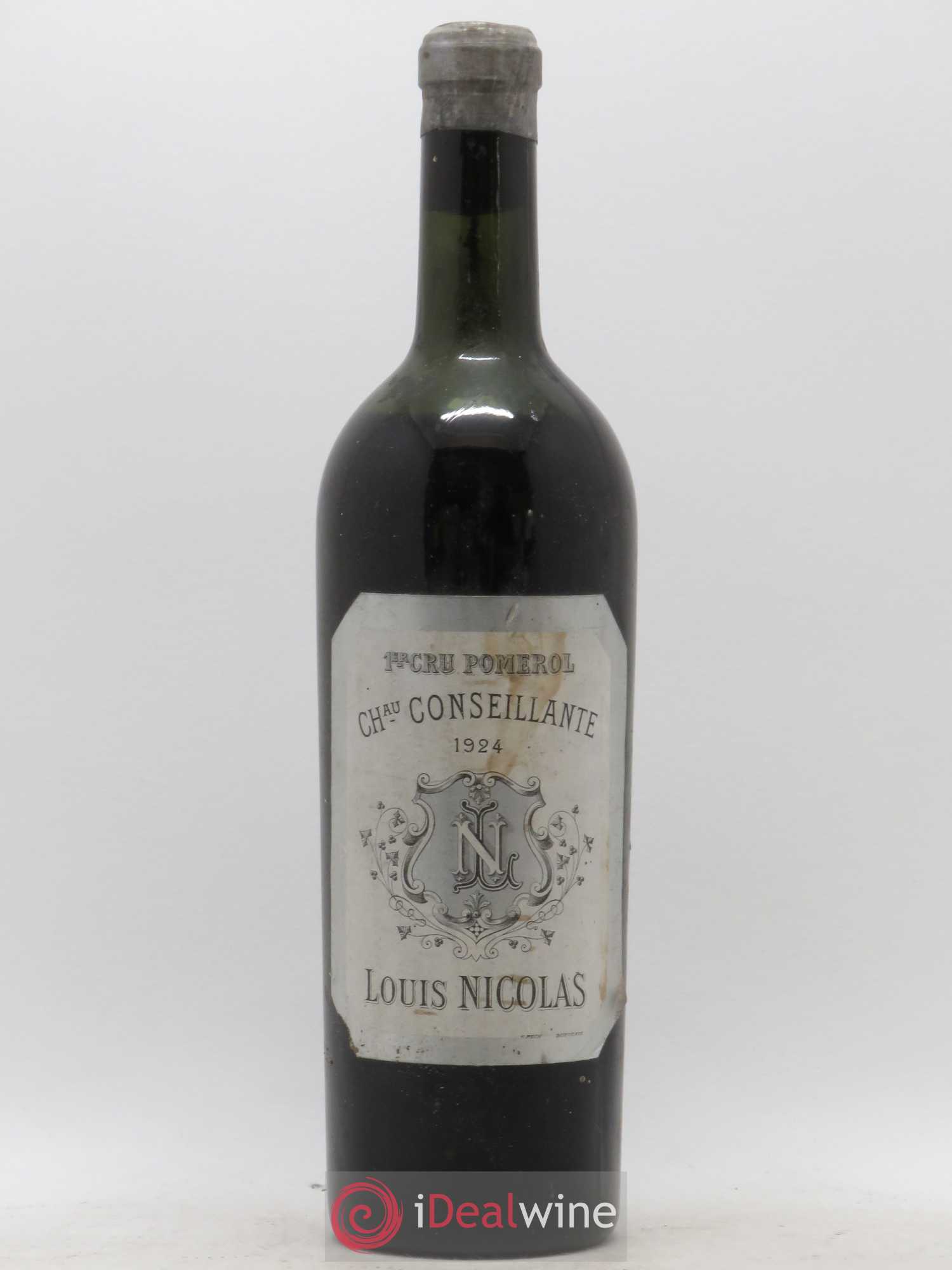 Château la Conseillante 1924 - Lot de 1 bouteille - 0