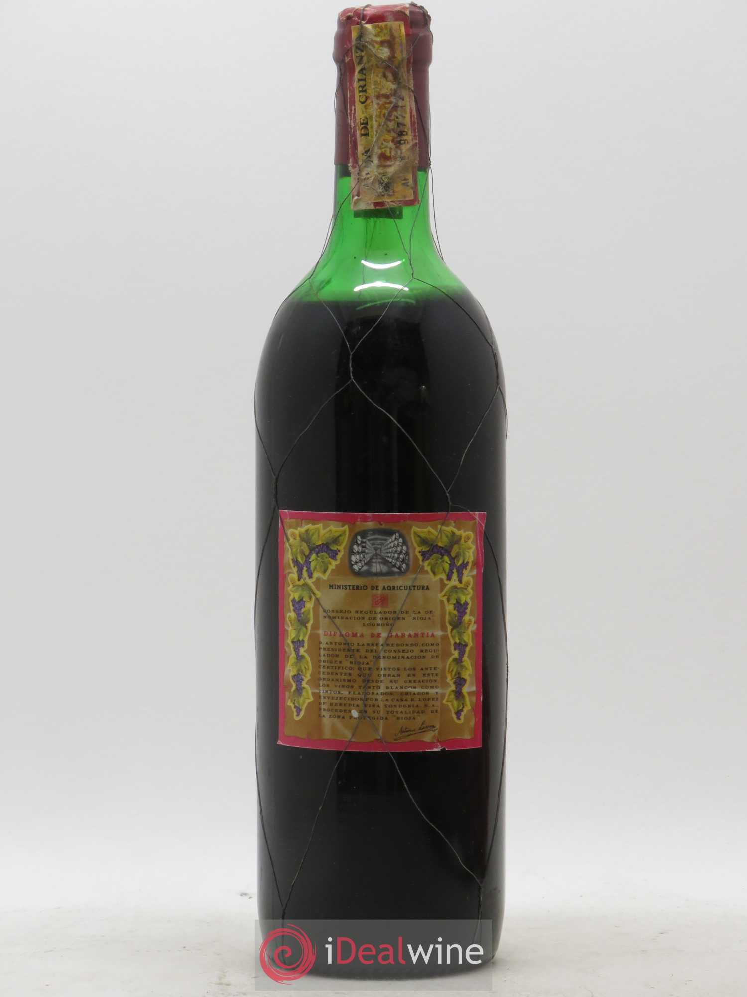 Rioja DOCA Vina Tondonia Lopez de Heredia 1970 - Lotto di 1 bottiglia - 1