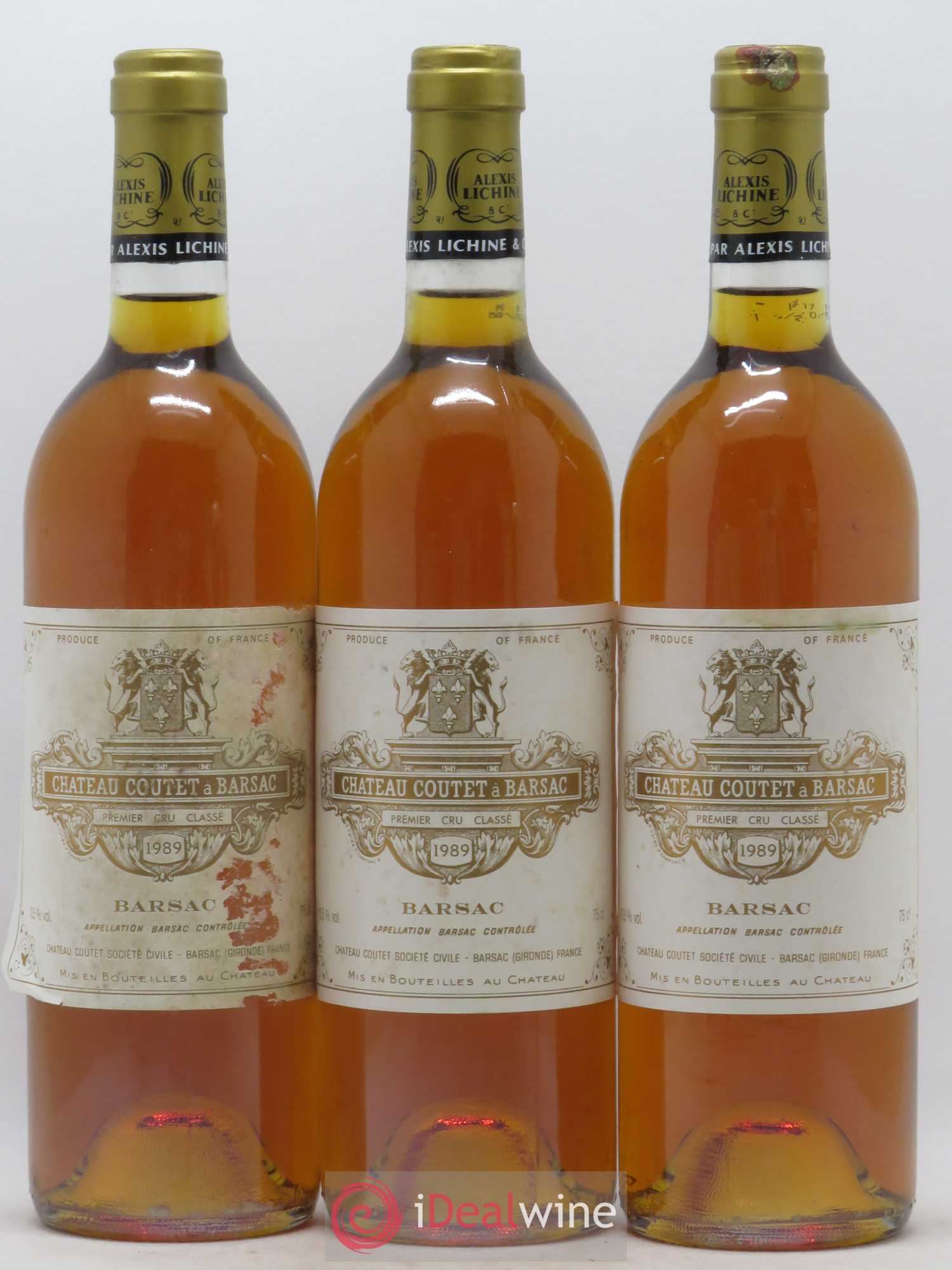 Château Coutet 1er Grand Cru Classé 1989 - Lotto di 12 bottiglie - 2